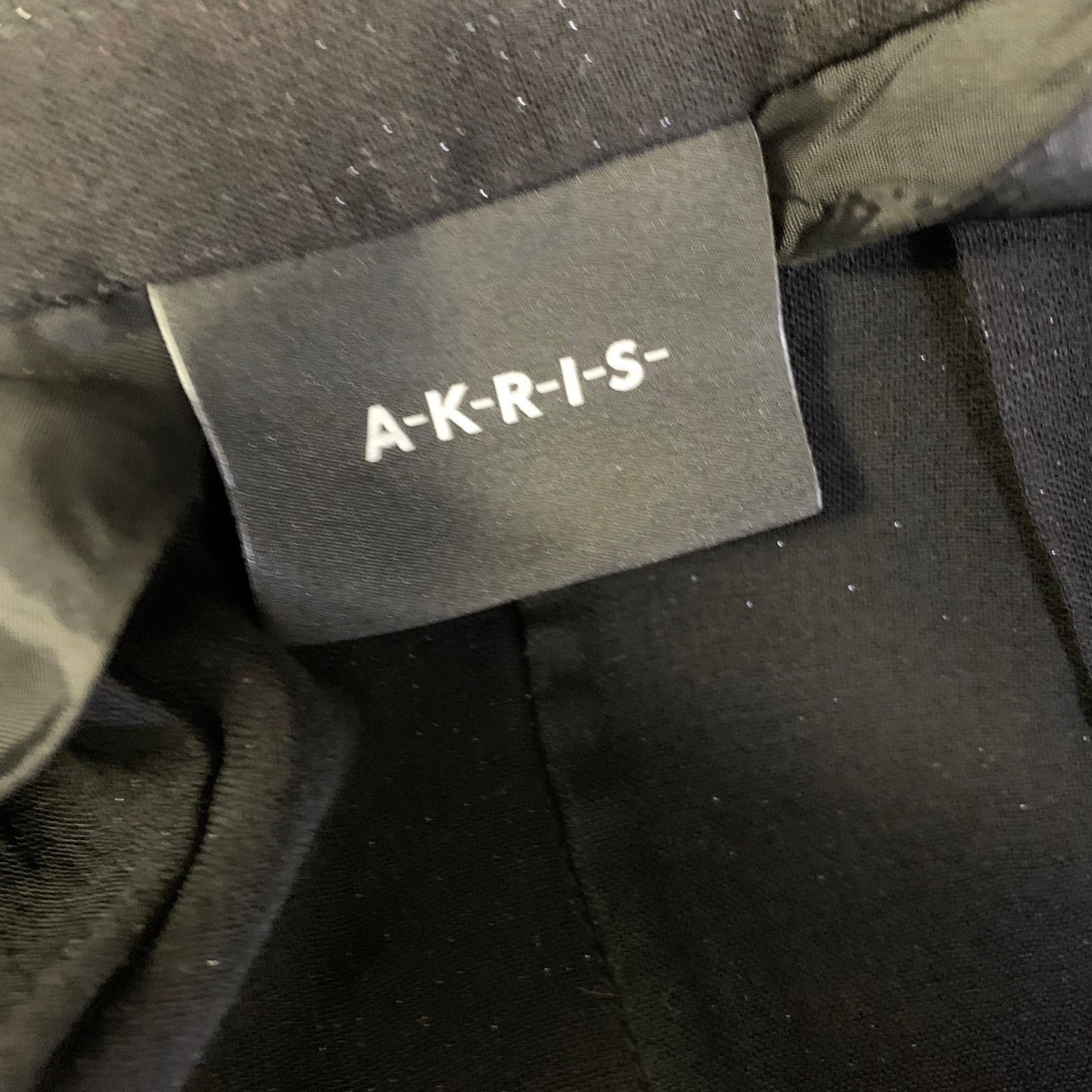 Akris AKRIS Size 12 Black Glitter Wool Polyester Sparkly Jacket Size XL / US 12-14 / IT 48-50 - 4 Thumbnail
