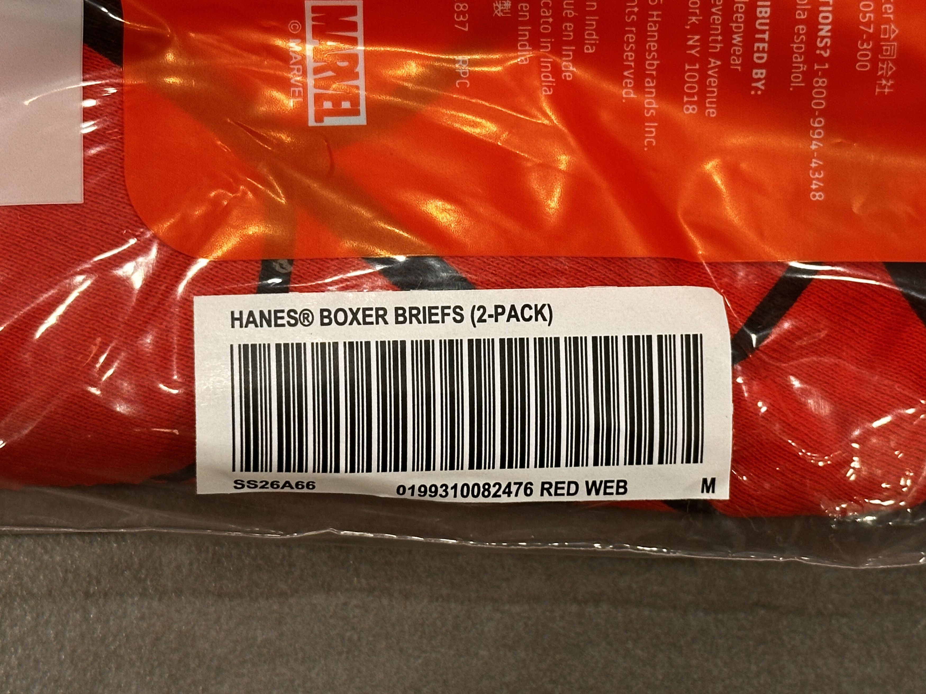 Supreme Supreme Hanes Spider-Man Boxer Briefs Size ONE SIZE - 3 Thumbnail