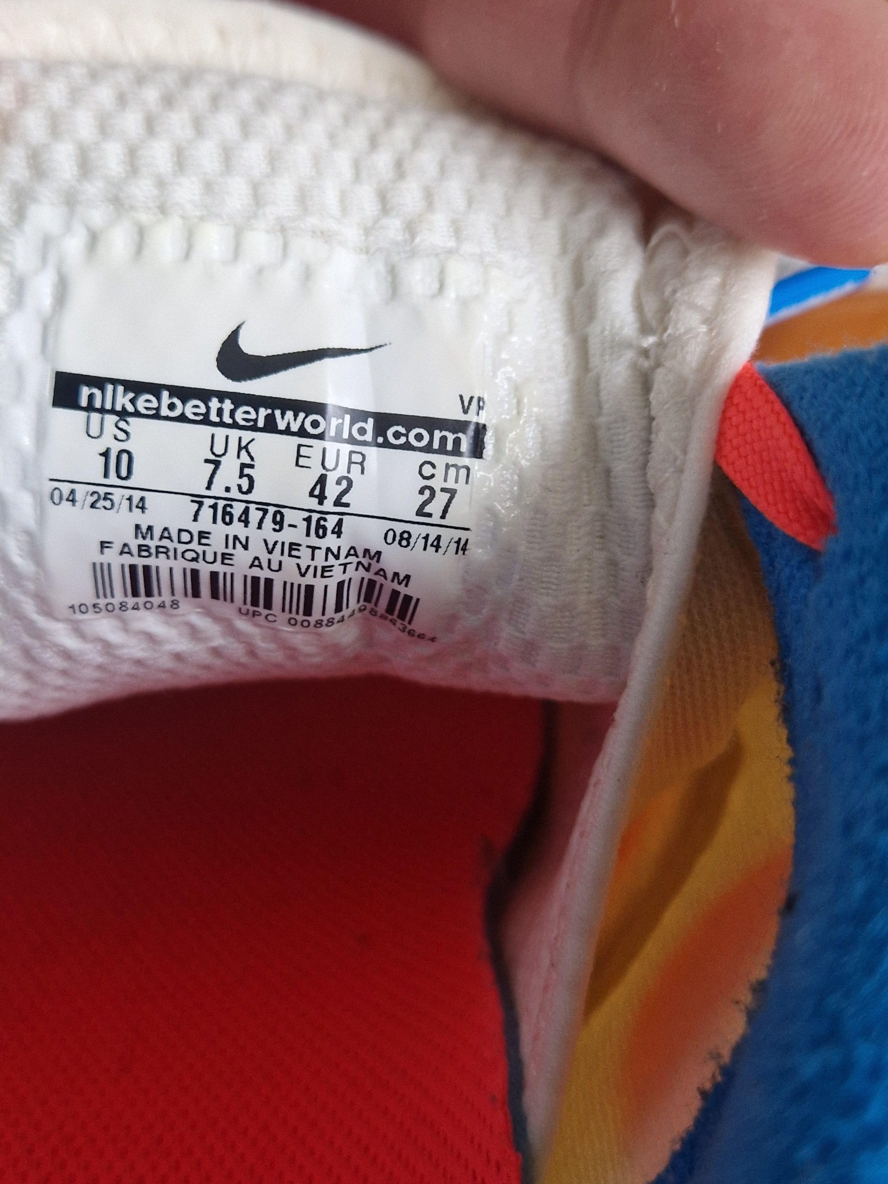 Nike Wms Air Max Lunar1 Wr Chi 'Chicago Marathon' Favorite Size US 10 / IT 40 - 5 Thumbnail