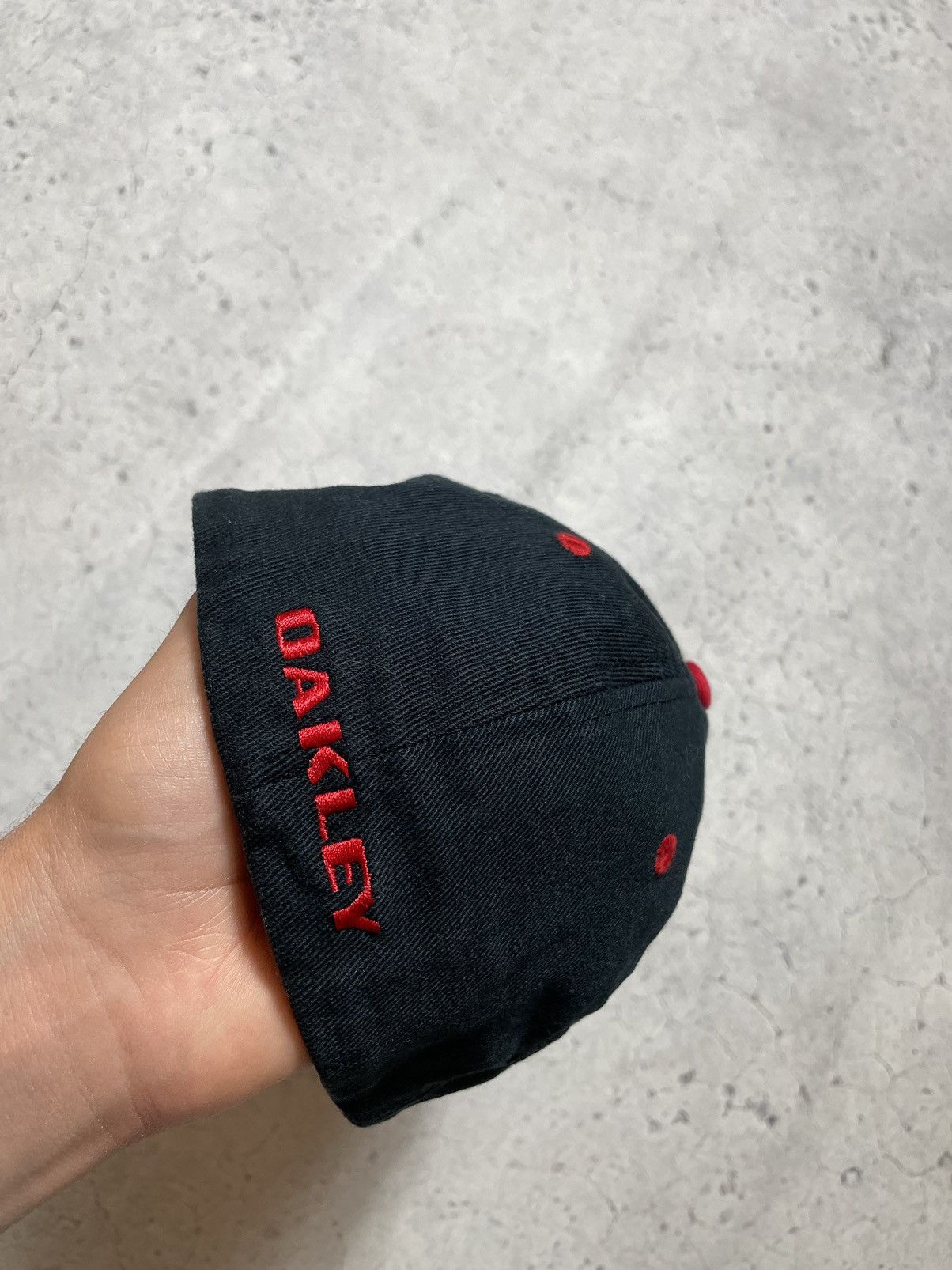 Oakley × Vintage Vintage Oakley Big Logo Gorpcore Cap Size ONE SIZE - 5 Thumbnail
