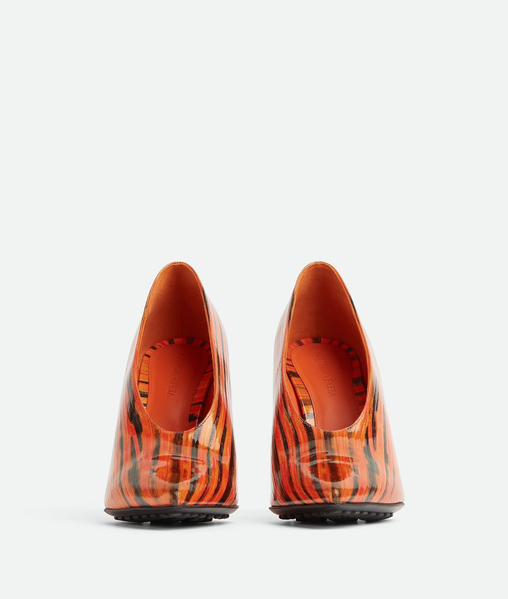 Bottega Veneta o1bcso1str0725 Storm Pumps in Orange/Black Size US 7 / IT 37 - 2 Thumbnail