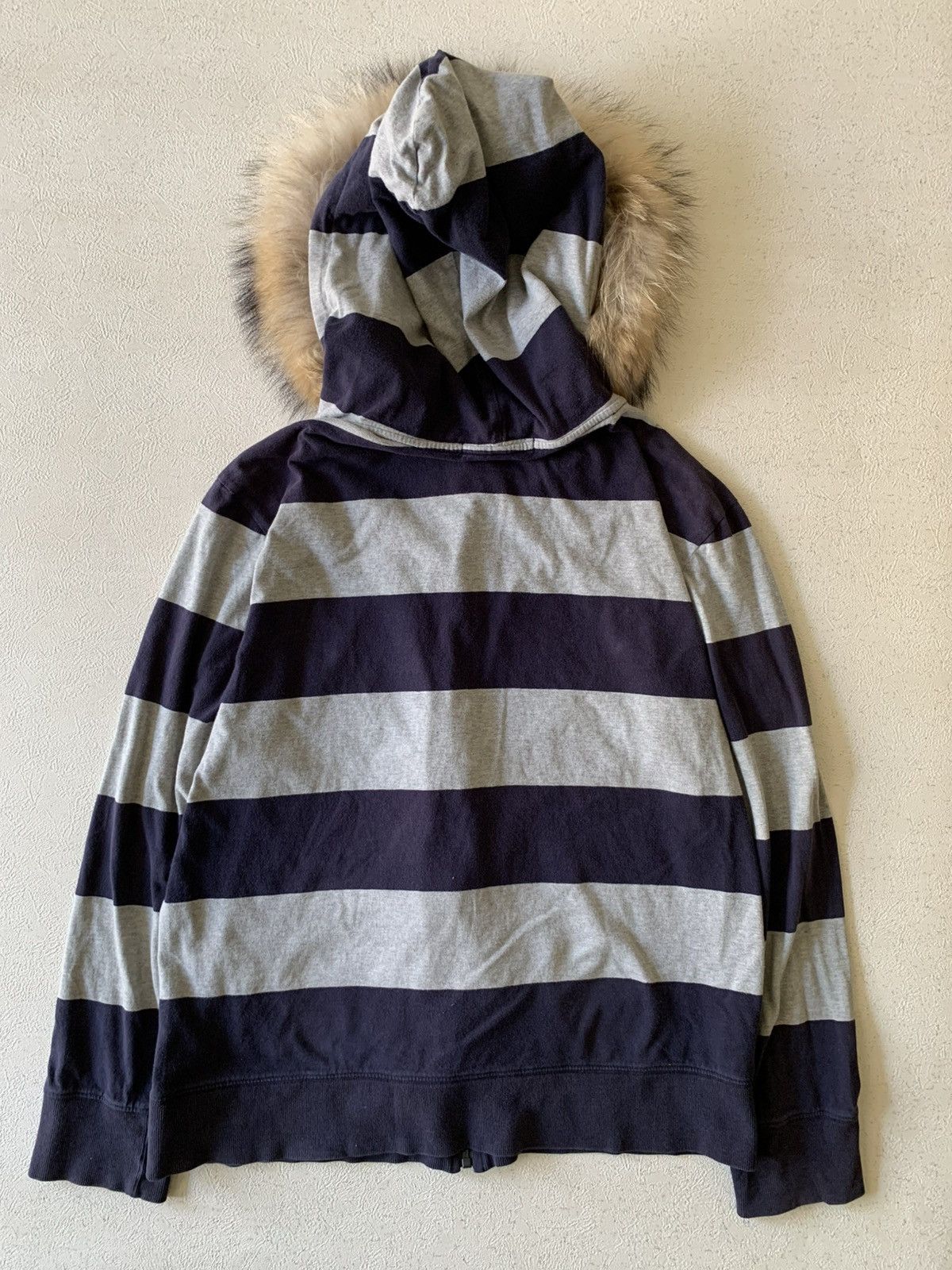 20471120 PUNK POEM JAPANESE FUR ZIP HOODIE IF SIXWASNINE LGB STYLE Size US L / EU 52-54 / 3 - 8 Thumbnail