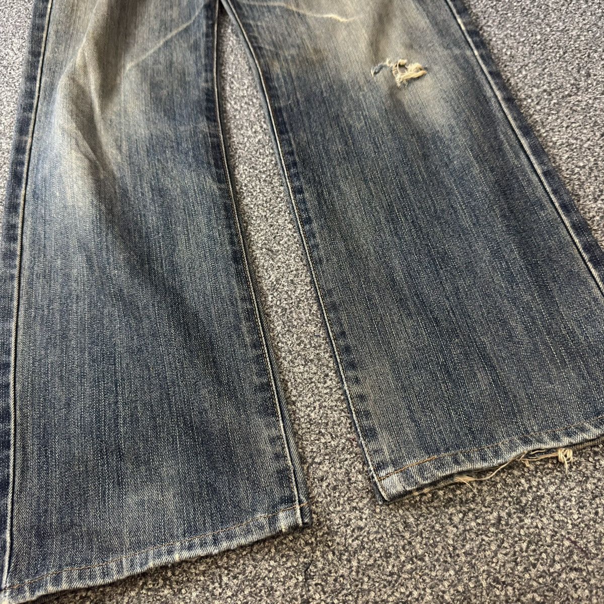 Kapital 🔥🇯🇵 Japanese Vintage 90s Edwin Lot. 403 Rusty Mud Wash Denim Size US 30 / EU 46 - 8 Thumbnail