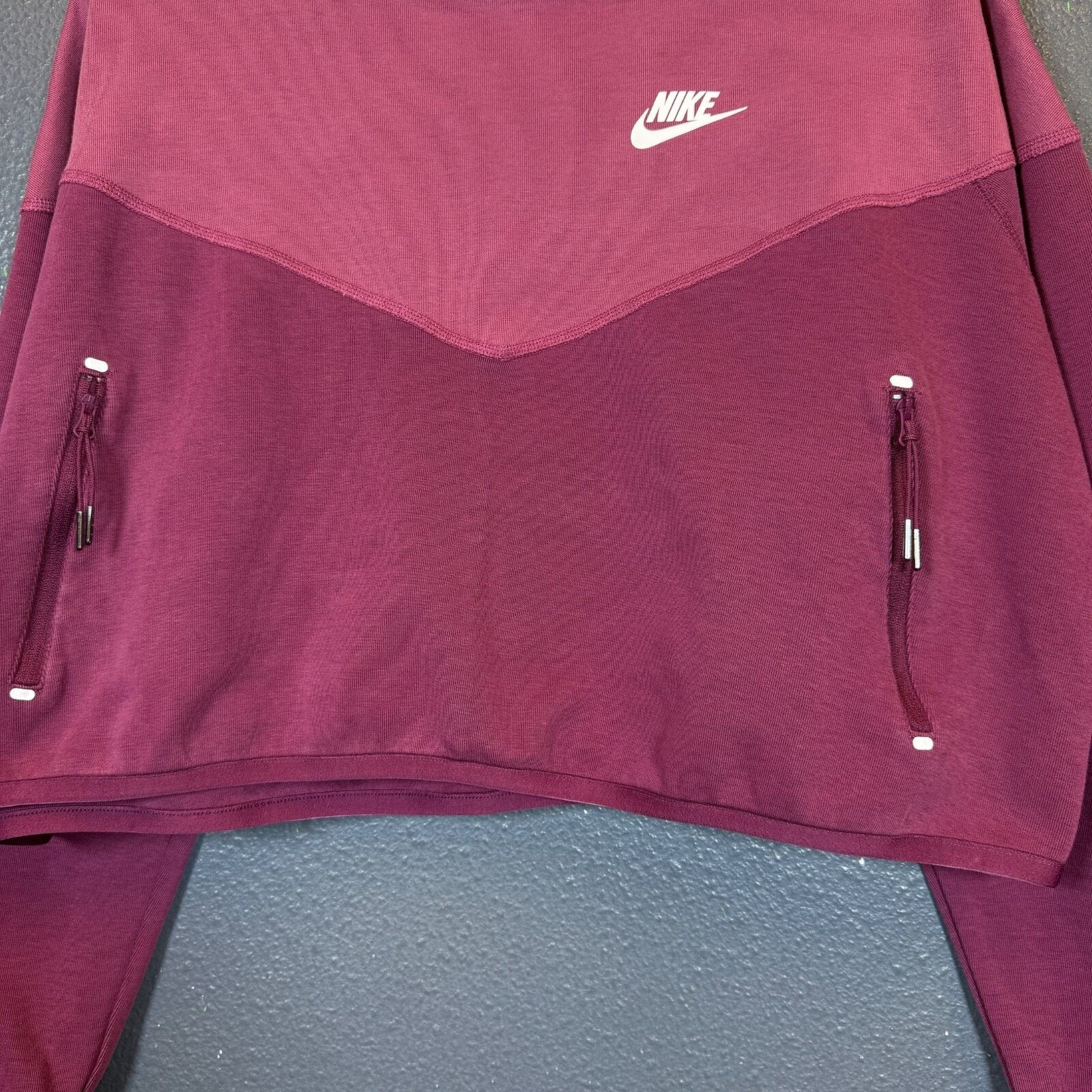 Nike Nike S women’s tech fleece oversize hoodie purple hoodie Size S / US 4 / IT 40 - 3 Thumbnail