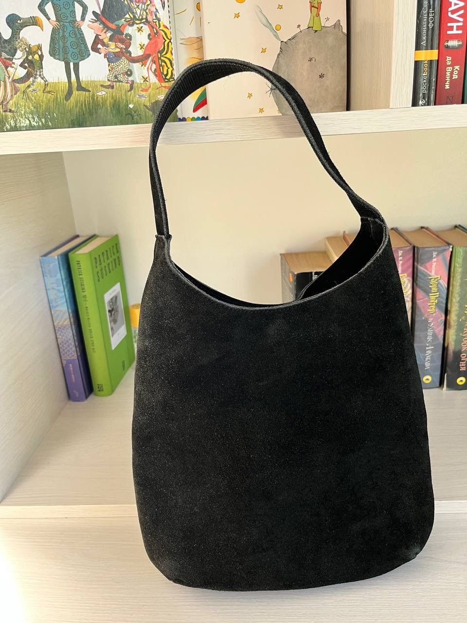 Vintage 100% nubuck vintage hobo-bag Size ONE SIZE - 1 Thumbnail