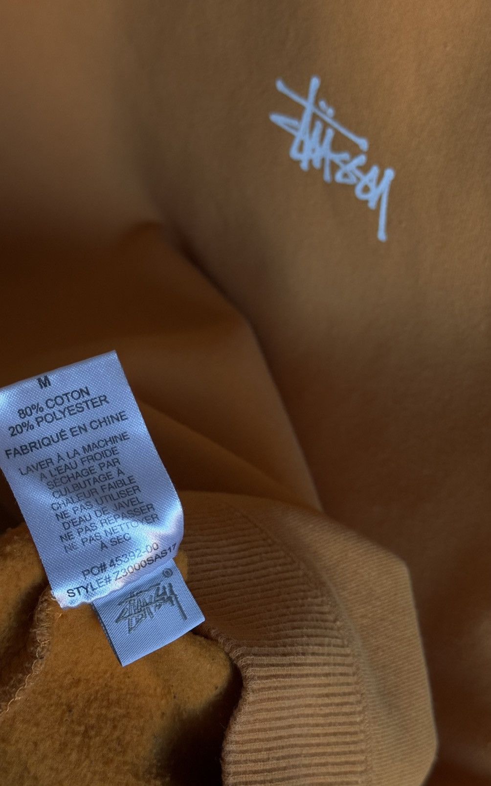 Stussy Stussy Basic Logo Sweatshirt Orange M Size US M / EU 48-50 / 2 - 15 Thumbnail
