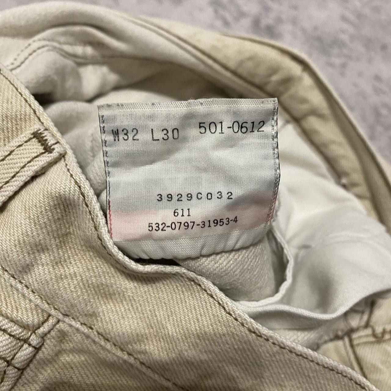 Levi's 90s Vintage Made in USA Tan Levi's 501 straight leg Size US M / EU 48-50 / 2 - 5 Thumbnail