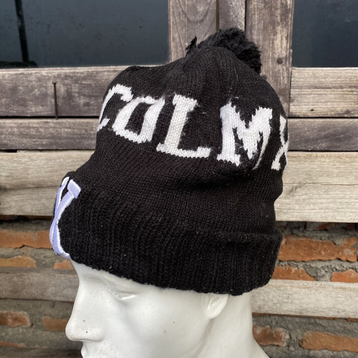 Mitchell & Ness × Rap Tees MALCOLM X POM BEANIE HATS Size ONE SIZE - 5 Thumbnail