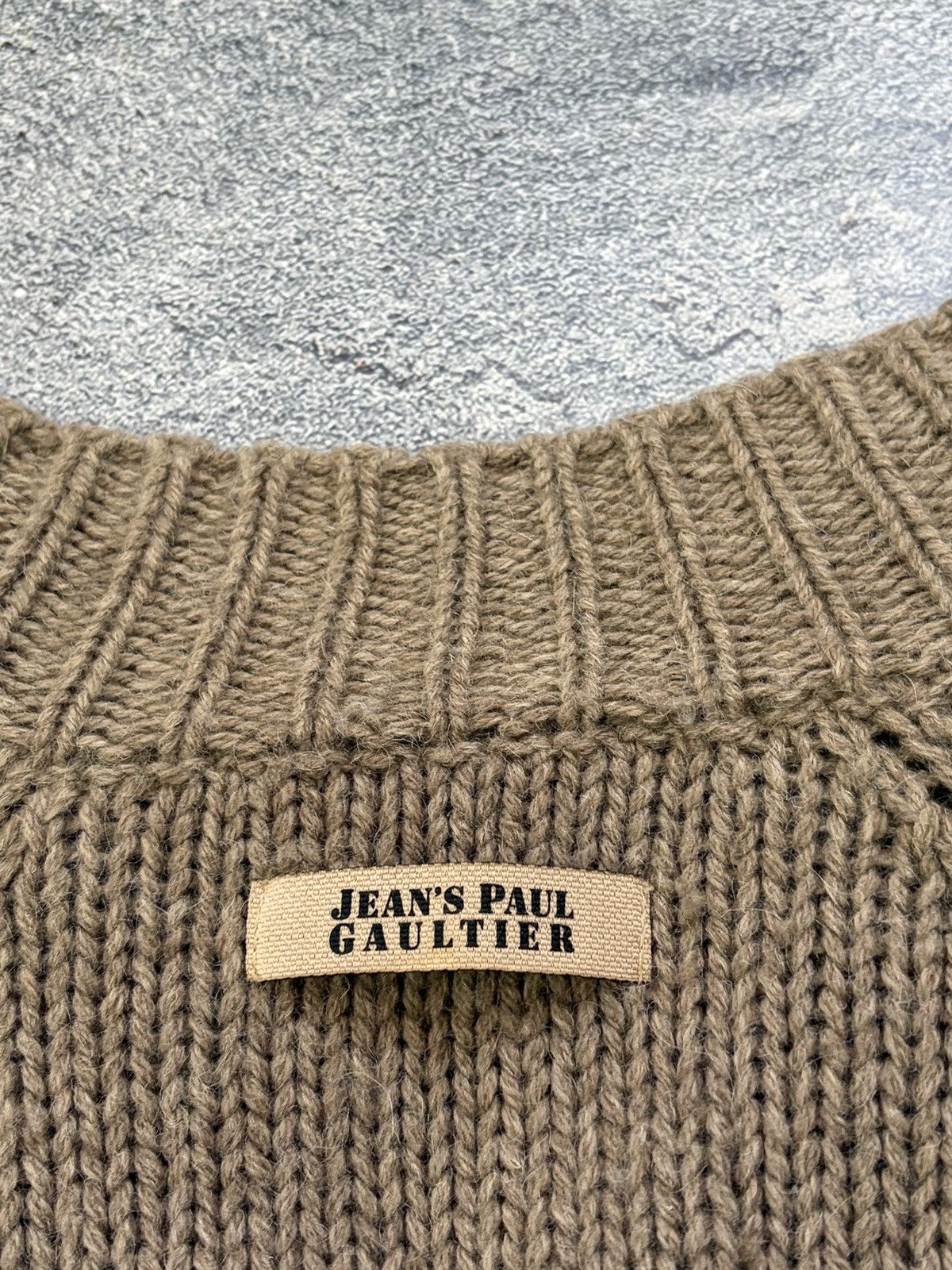 Jean Paul Gaultier Vintage Jean Paul Gaultier Elbow Patch Zip Pocket Sweater M Size US M / EU 48-50 / 2 - 6 Thumbnail