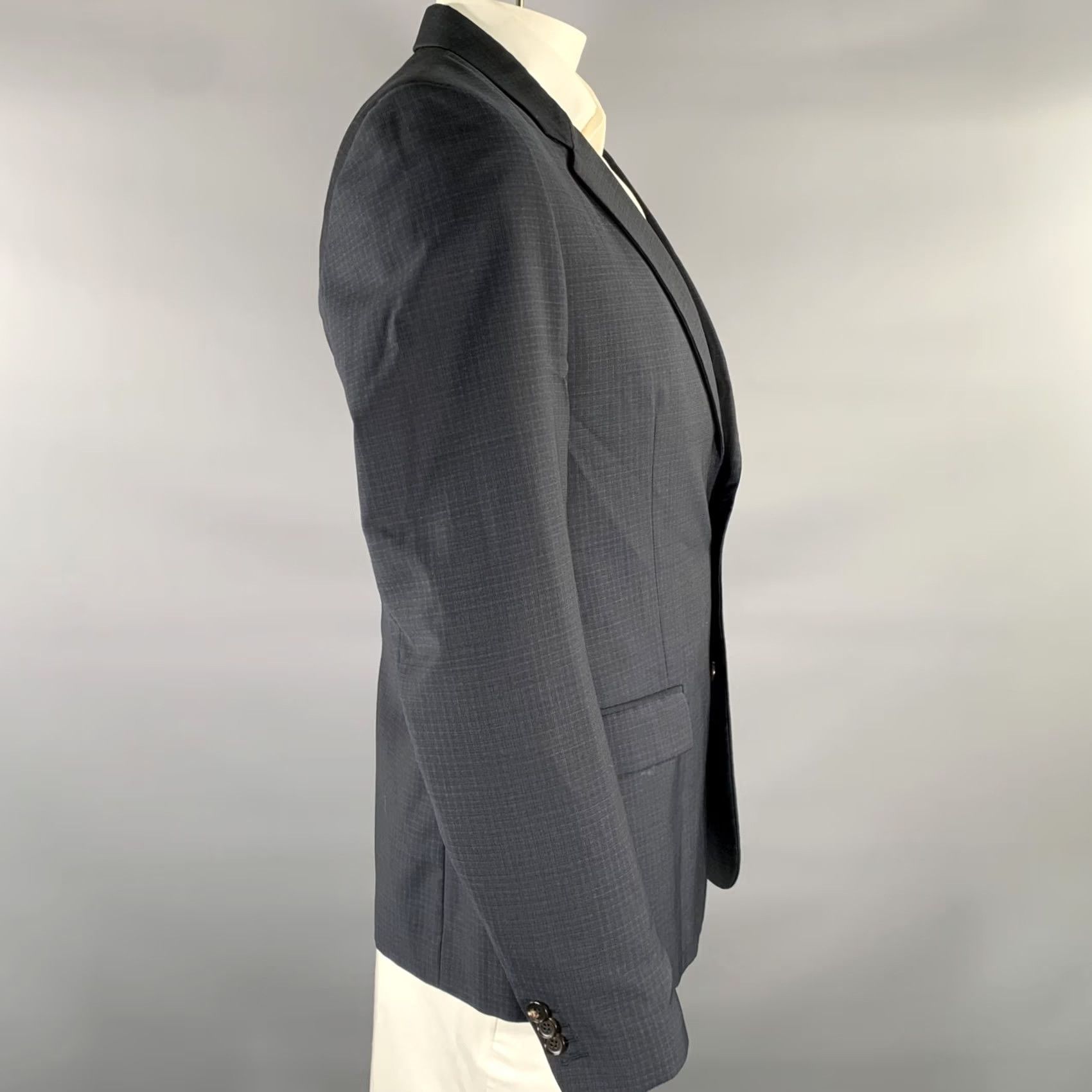 Maison Margiela MAISON MARGIELA Sport Coat Grey Plaid Wool 42 Notch Lapel Men's Regular Size 42 Size US XS / EU 42 / 0 - 3 Thumbnail