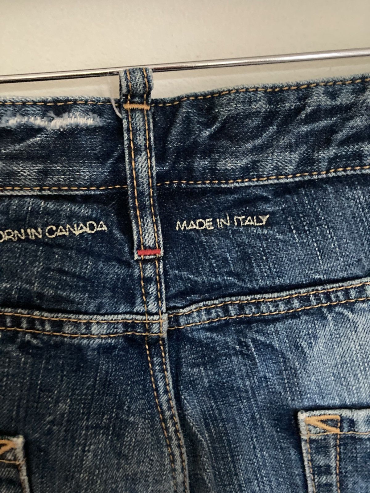 Dsquared2 Dsquared straight cut vintage jeans Size US 33 - 3 Thumbnail