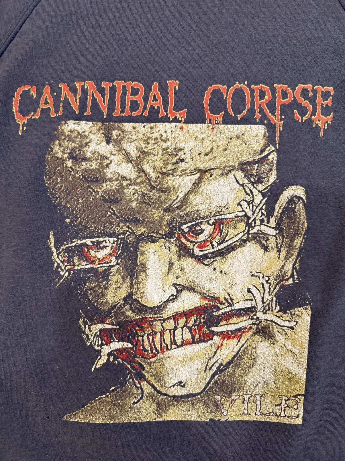Band Tees 1996 Cannibal Corpse Vile Release Hoodie Size US XL / EU 56 / 4 - 4 Thumbnail