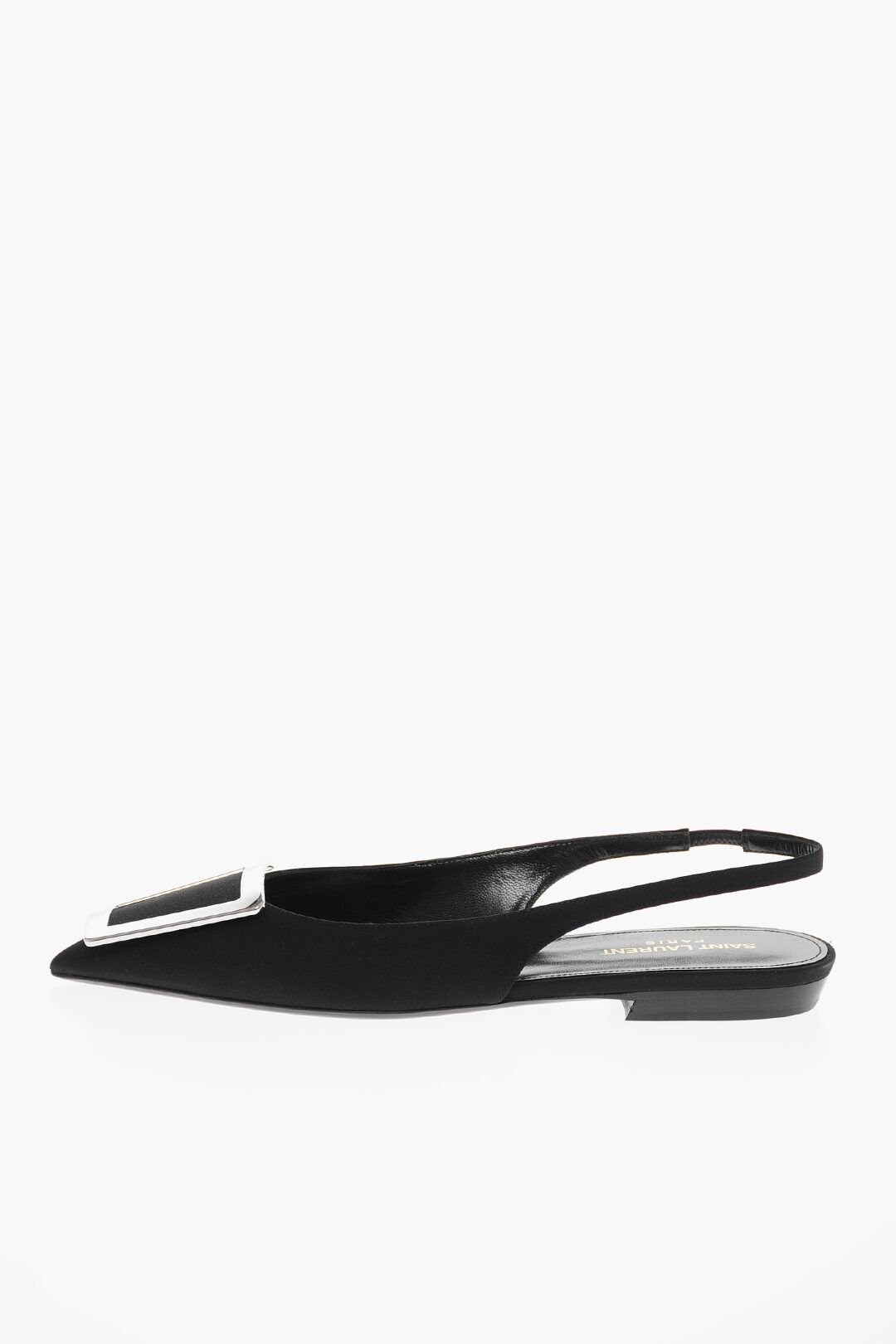 Saint Laurent Paris o1tp1o0125 Mules in Black Size US 8 / IT 38 - 2 Thumbnail
