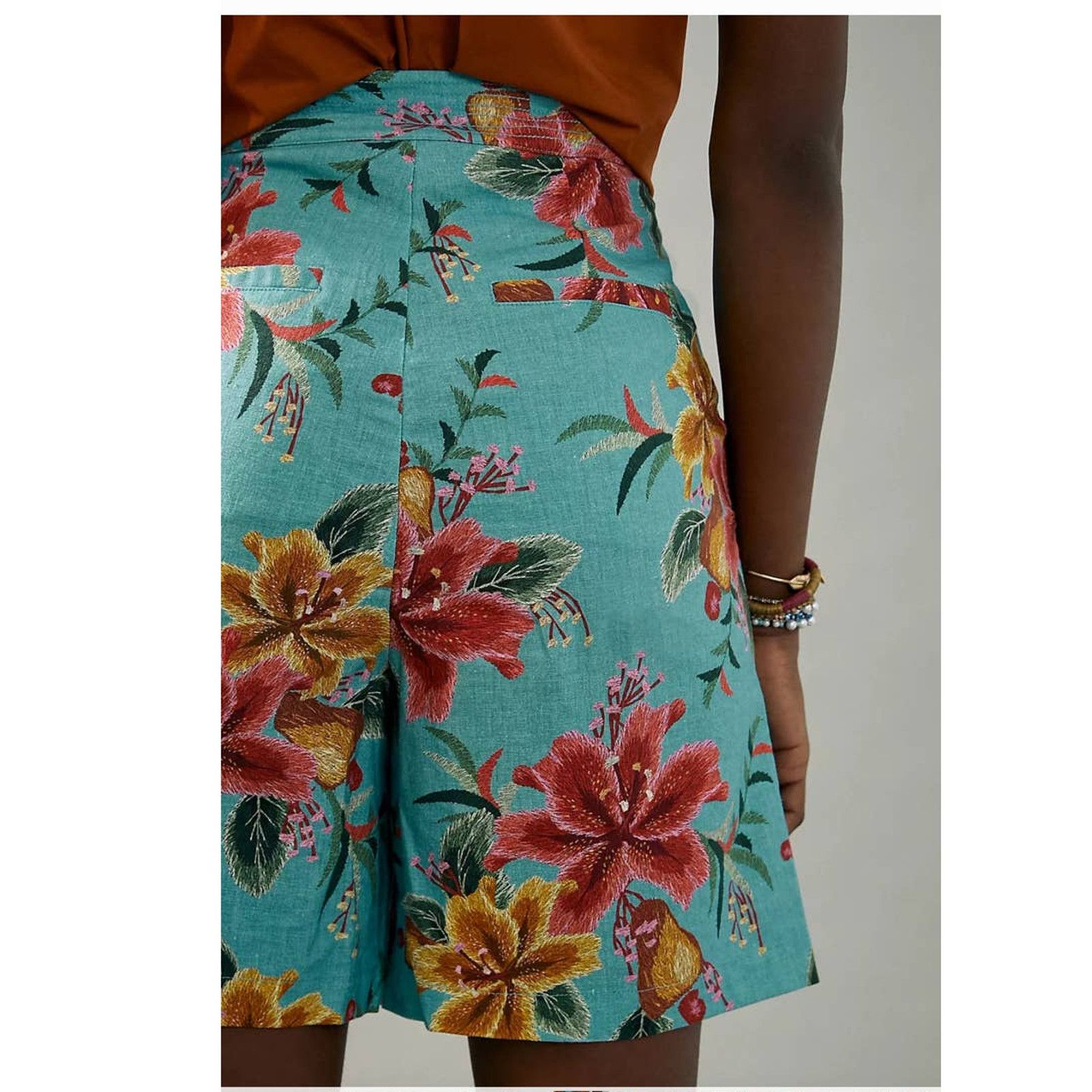 Anthropologie New Anthropologie Farm Rio Melanie Bermuda Shorts $118 XS Size 26" / US 2 / IT 38 - 3 Thumbnail