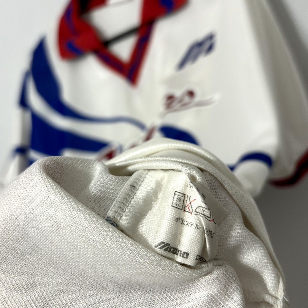 Japanese Brand × Vintage 1993 1994 Kashima Antlers Japan Mizuno Vintage Soccer Jersey Size US L / EU 52-54 / 3 - 9 Thumbnail