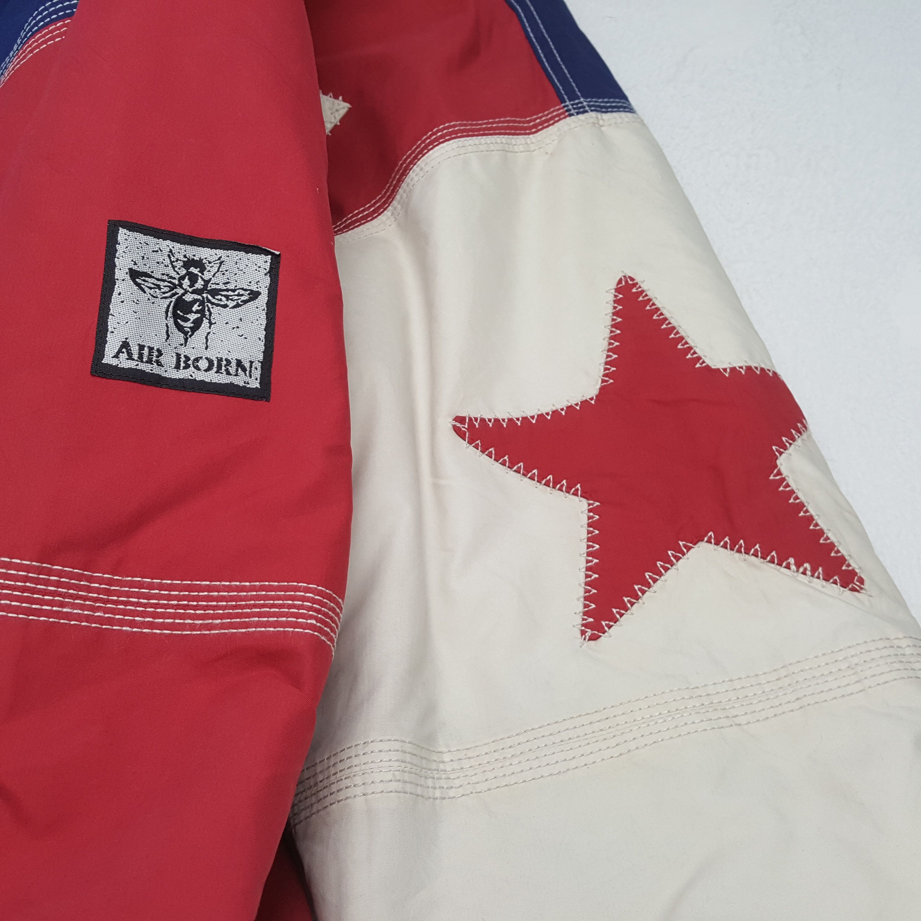 Japanese Brand × Vintage Vintage AIR BORN Japanese Streetwear Jacket c281n2 Size US XL / EU 56 / 4 - 7 Thumbnail