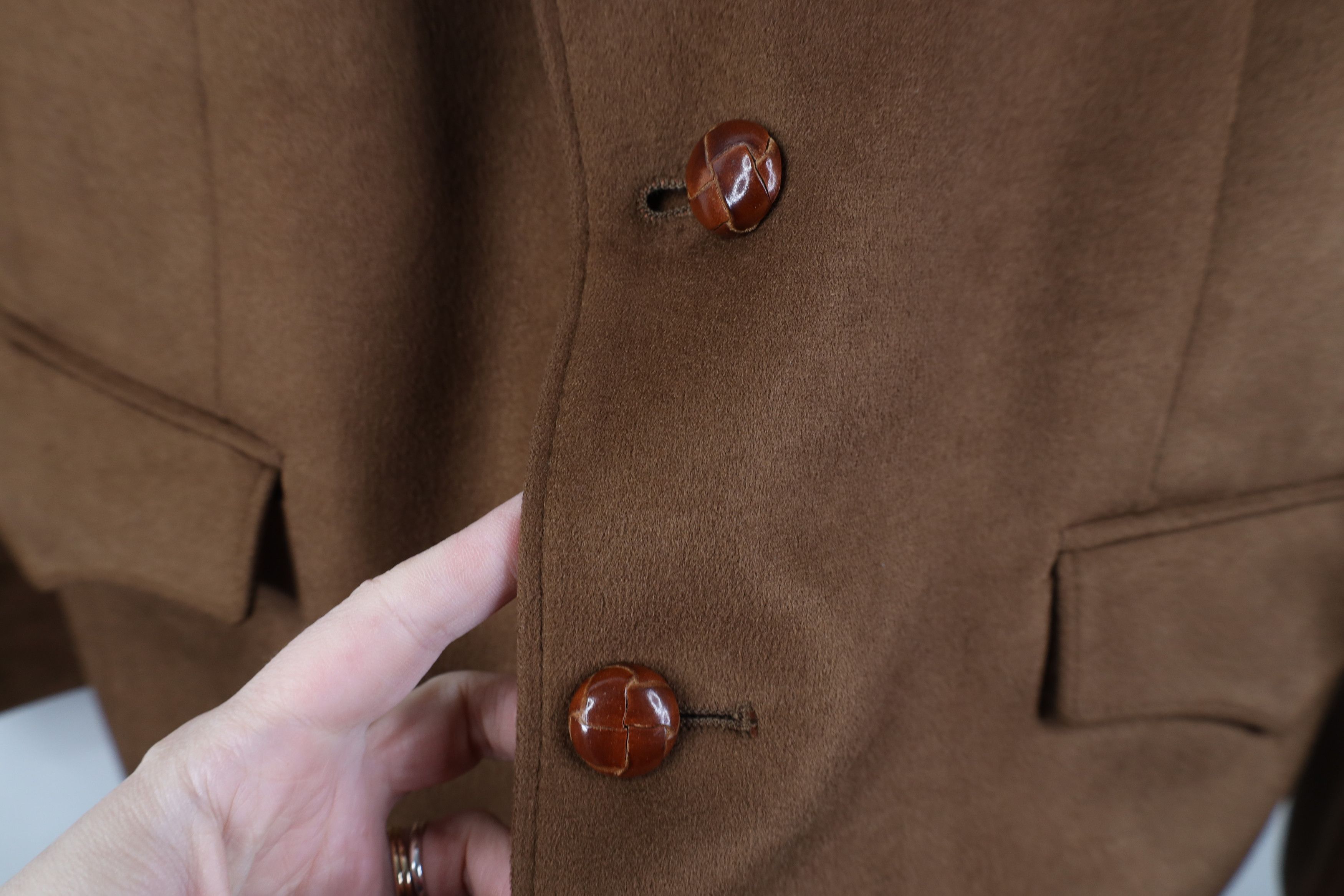 Vintage Vintage 90s Rockabilly Microfiber Suit Blazer Jacket USA Size US XXL / EU 58 / 5 - 6 Thumbnail