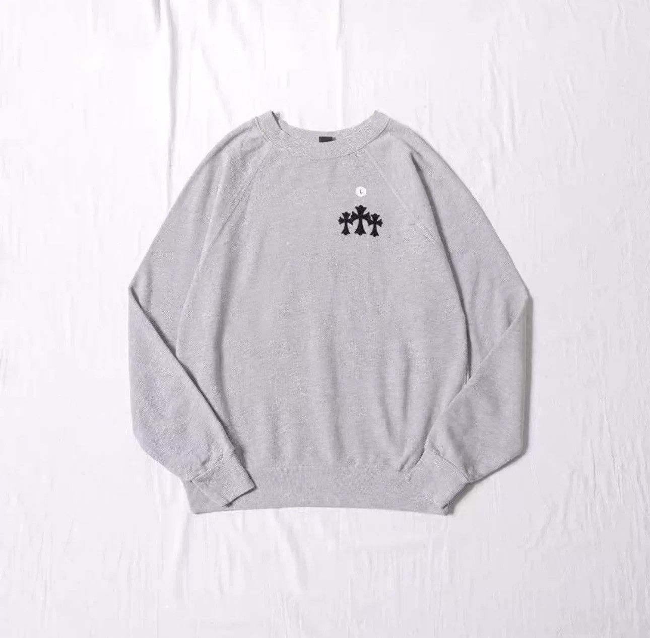 Chrome Hearts Chrome Hearts Gray Hoodie S Men Size US S / EU 44-46 / 1 - 1 Thumbnail