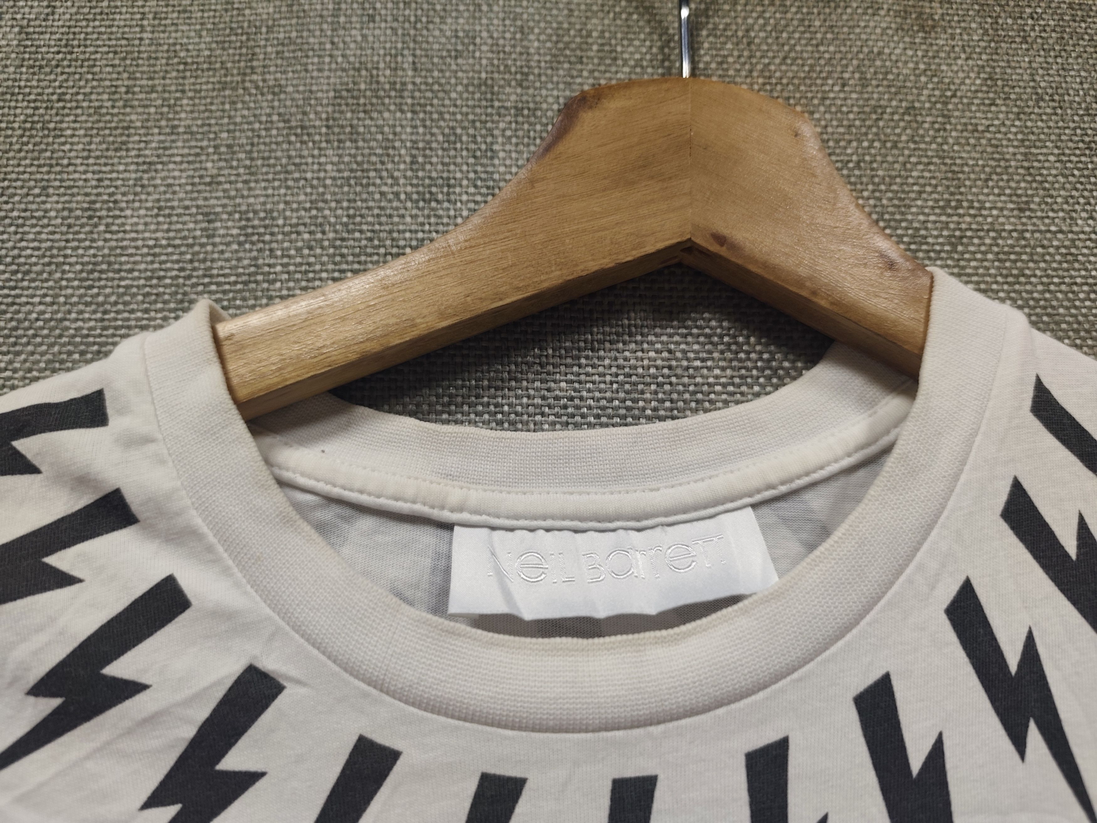Neil Barrett Neil Barrett Lightning Bolt Tee Size US M / EU 48-50 / 2 - 4 Thumbnail