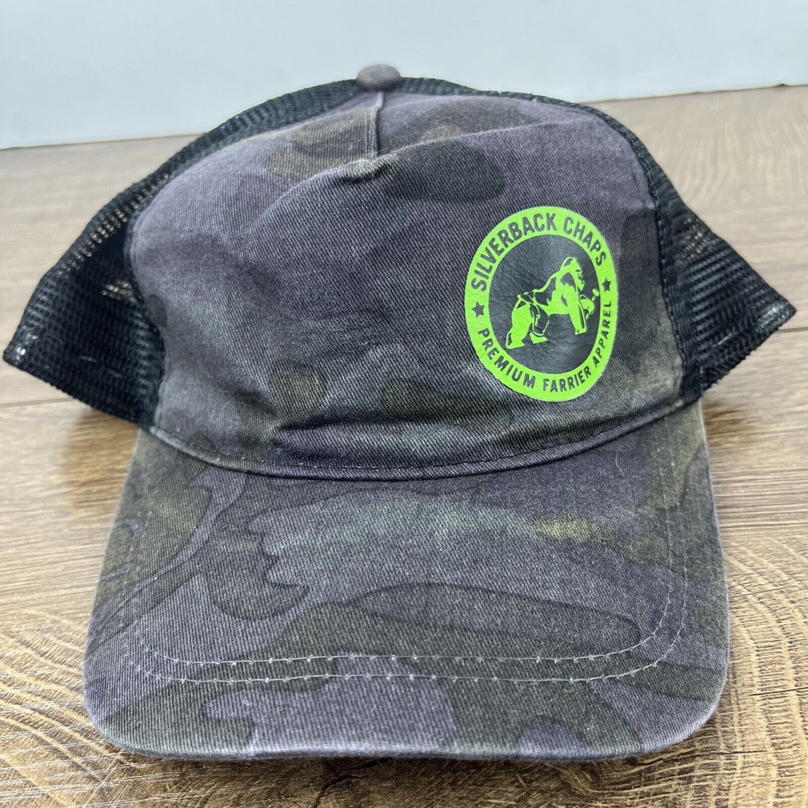Other Silverback Chaps Hat Adjustable Hat Black Hat Adult Fit Blac Size ONE SIZE - 5 Thumbnail