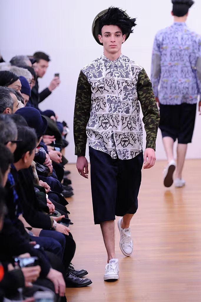 Comme Des Garcons Camouflage FW 2015 L/S Shirt