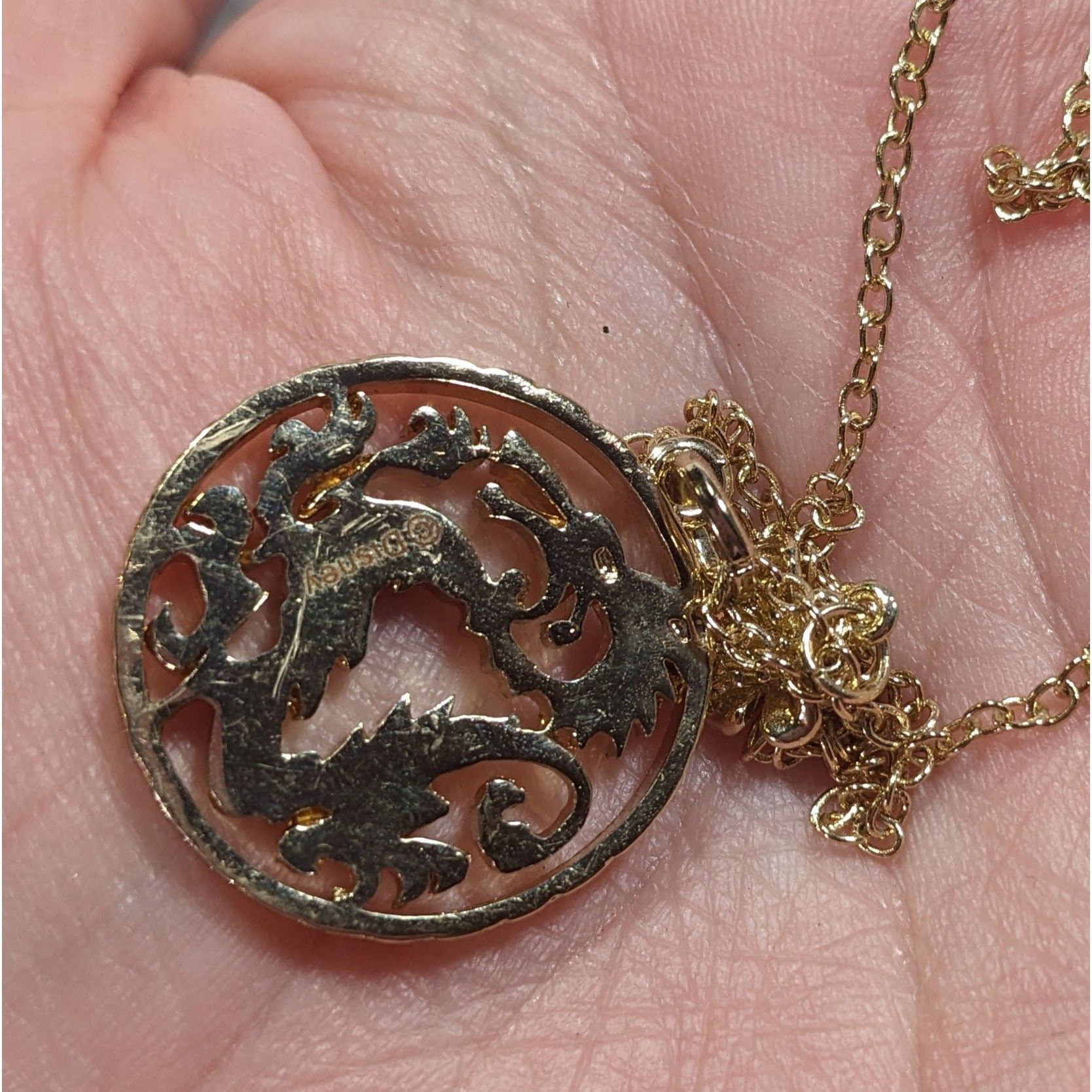Disney Disney's Mulan 20th Anniversary 14k Gold Plated Dragon Medal Size ONE SIZE - 6 Thumbnail