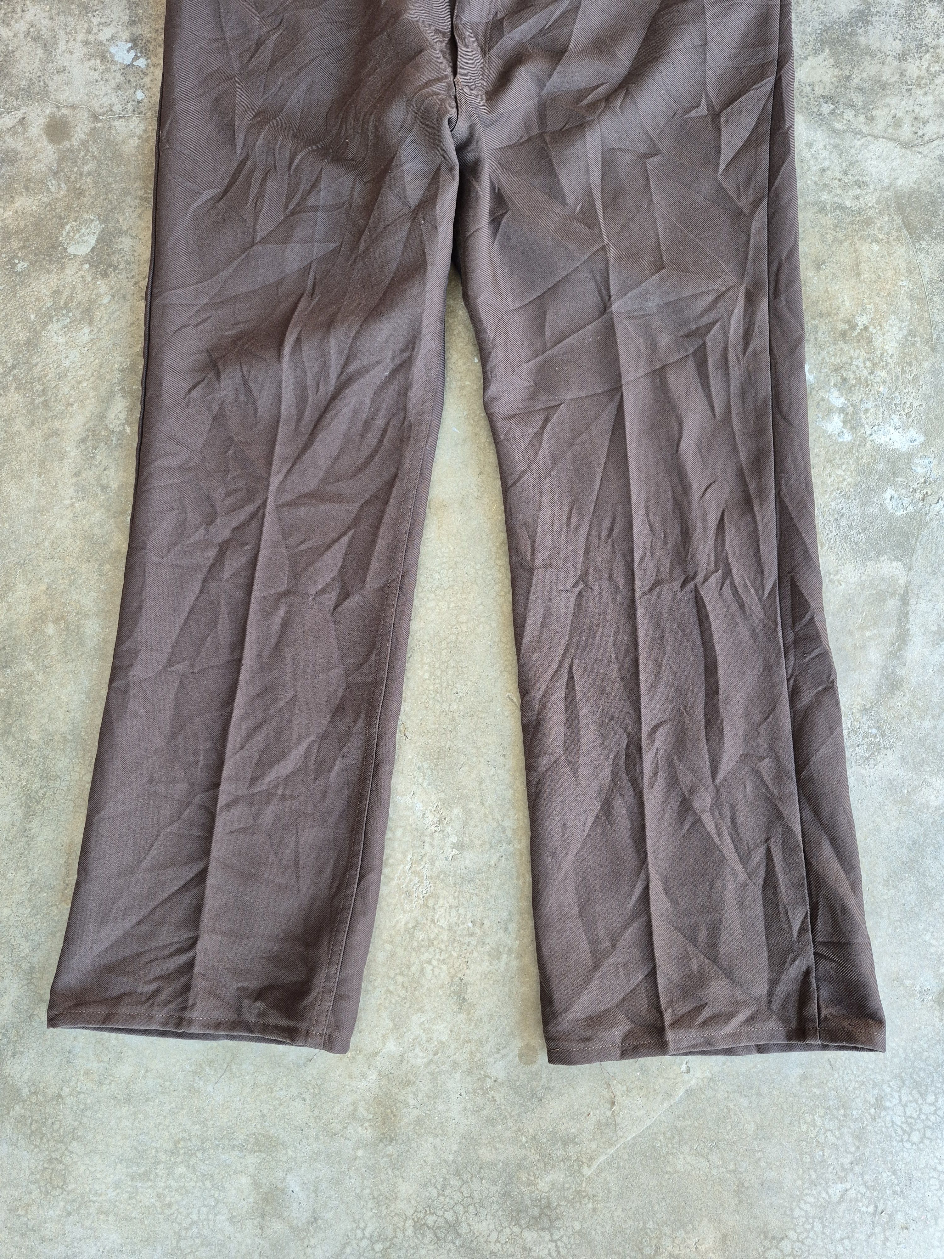 Wrangler 🔥 Vintage Wrangler Sta Prest Retro Casual Pants Denim Size US 44 / EU 60 - 4 Thumbnail