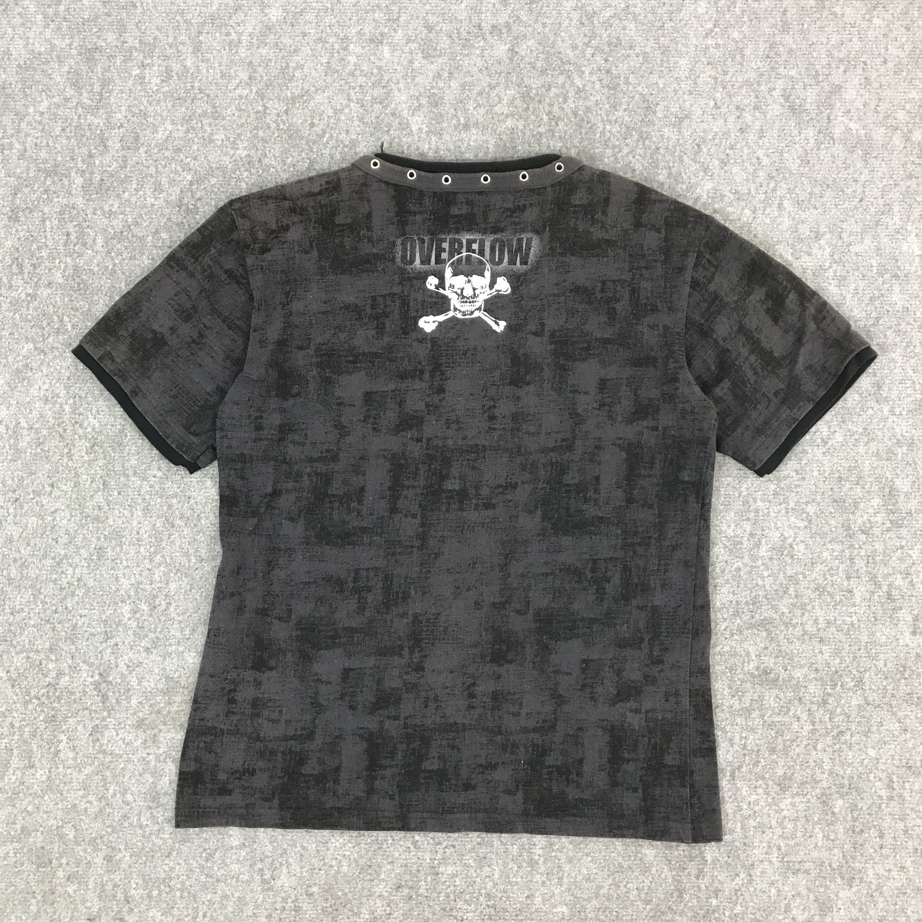 If Six Was Nine × Japanese Brand × KMRii BEAUMERE JAPAN BRAND OVERFLOW DESIGN SKULLTSHIRTS Size US L / EU 52-54 / 3 - 2 Thumbnail
