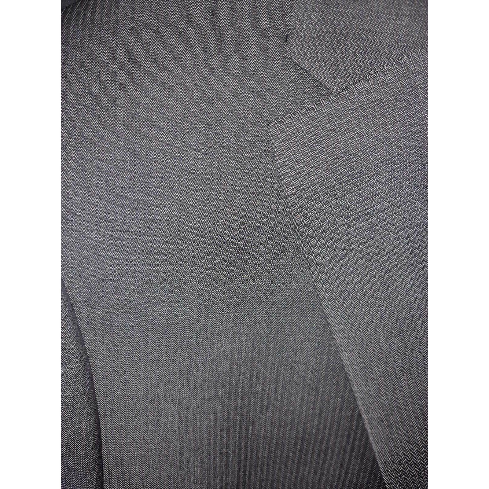 Calvin Klein Calvin Klein Blazer Slim Fit Dark Gray 2 Button Size 42L Size 42L - 2 Thumbnail