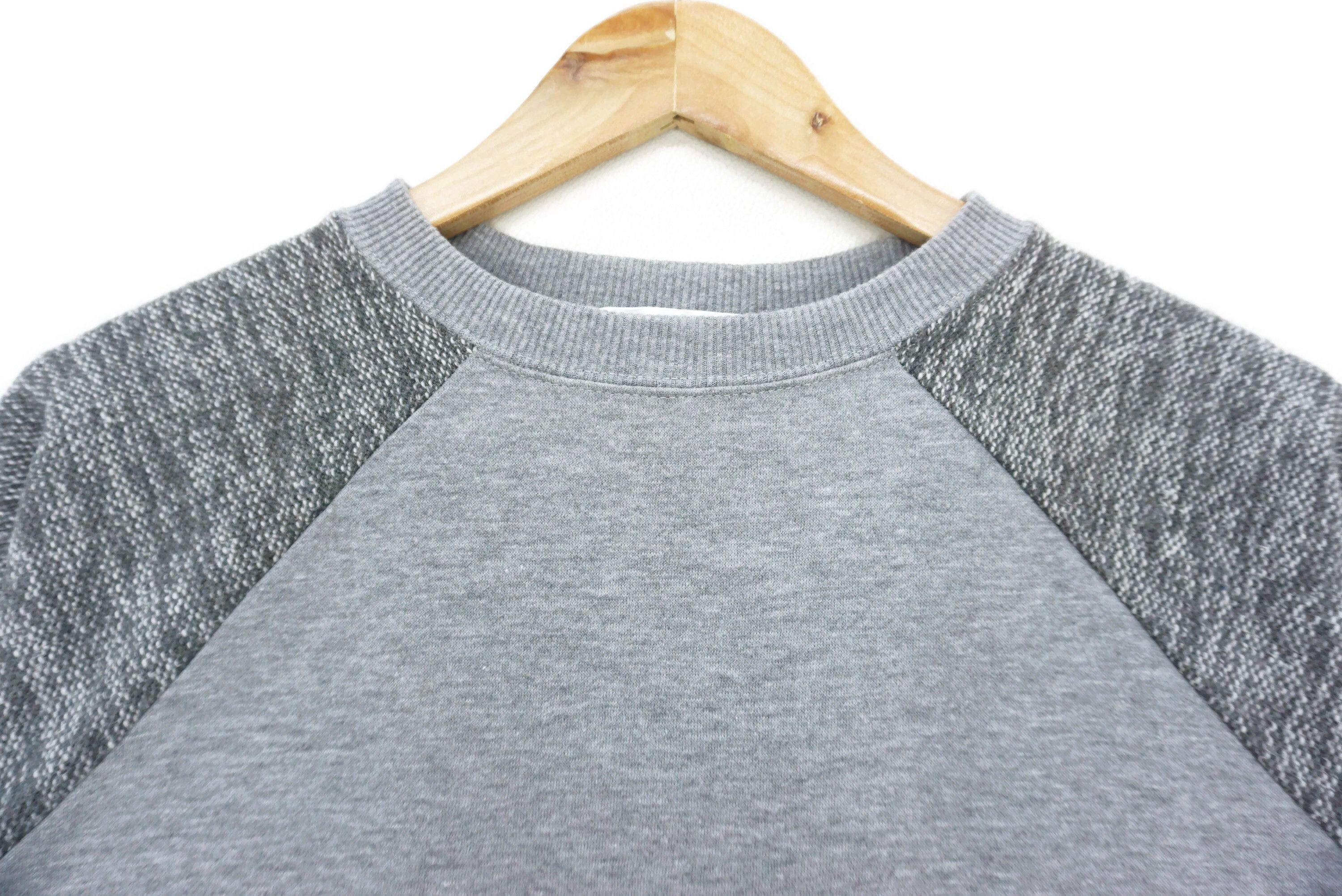 Japanese Brand Moussy Cropped Sweatshirt Size M Japanese Heather Gray Size M / US 6-8 / IT 42-44 - 3 Thumbnail
