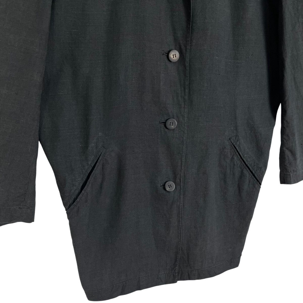 Designer × Issey Miyake × Pleats Please Issey Miyake Vintage Issey Miyake Button Up Light Jacket Size M / US 6-8 / IT 42-44 - 5 Thumbnail