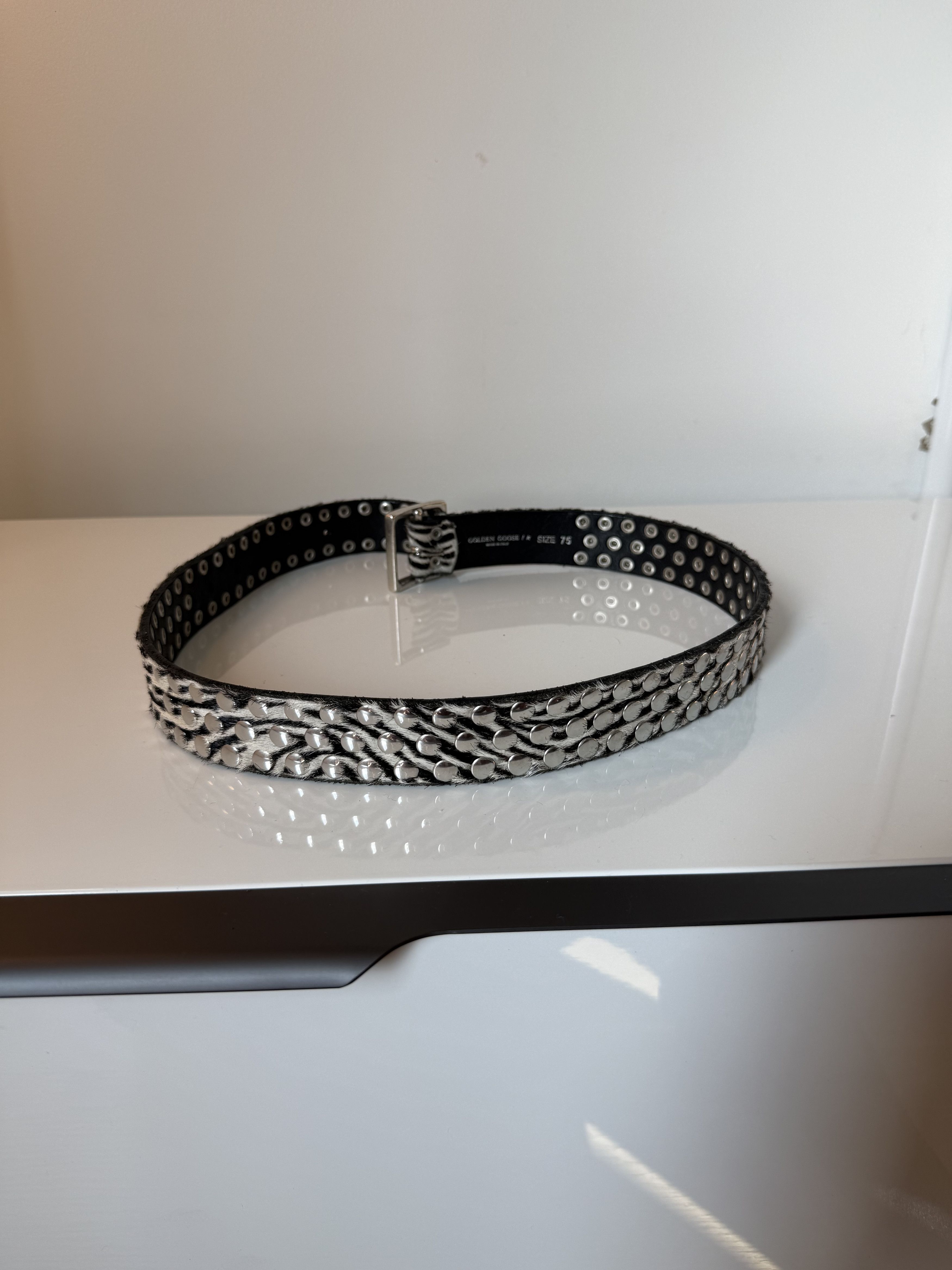 Golden Goose Golden Goose Pony Hair Belt Size ONE SIZE - 2 Thumbnail