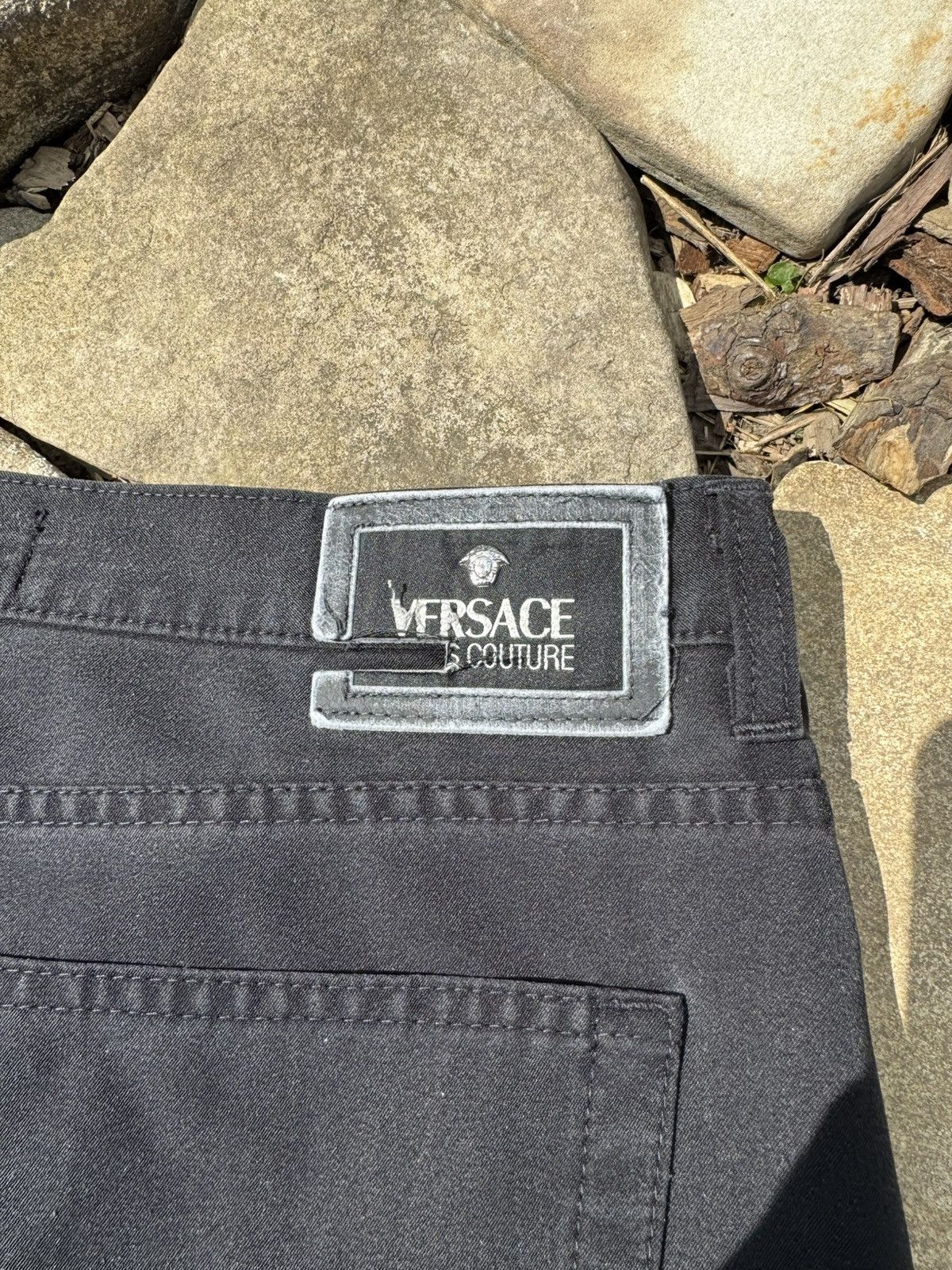 Vintage Vintage Versace Jeans Cuture Viscose Baggy Pants Size US 33 - 4 Thumbnail