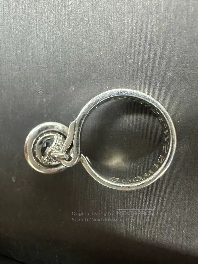 Vivienne Westwood Vivienne Westwood Saturn Ribbon Orb Ring Size ONE SIZE - 2 Thumbnail