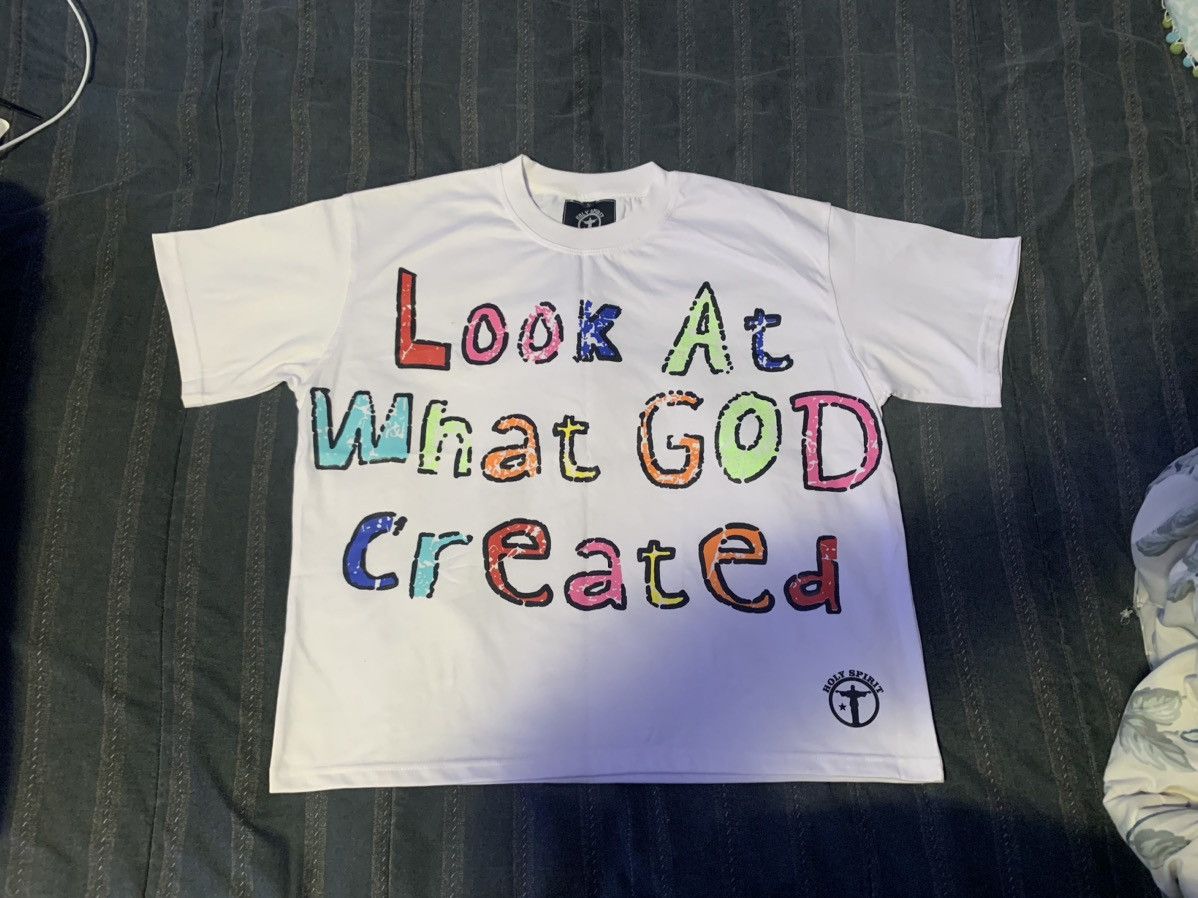 American Apparel × Rap Tees God Shirt Size US L / EU 52-54 / 3 - 8 Thumbnail