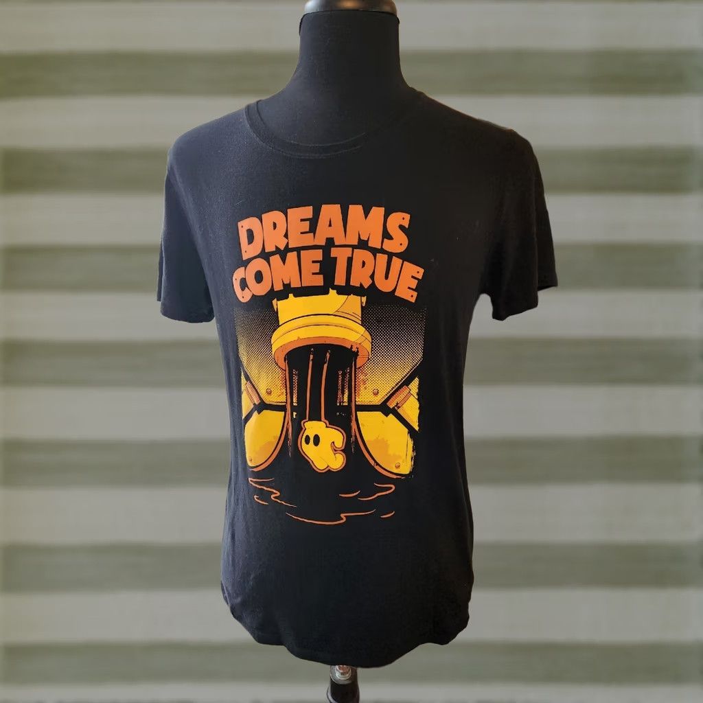 Vintage Bendy and the Ink Machine Dreams Come True Mickey Black Top T Shirt Size Medium Size M / US 6-8 / IT 42-44 - 1 Thumbnail
