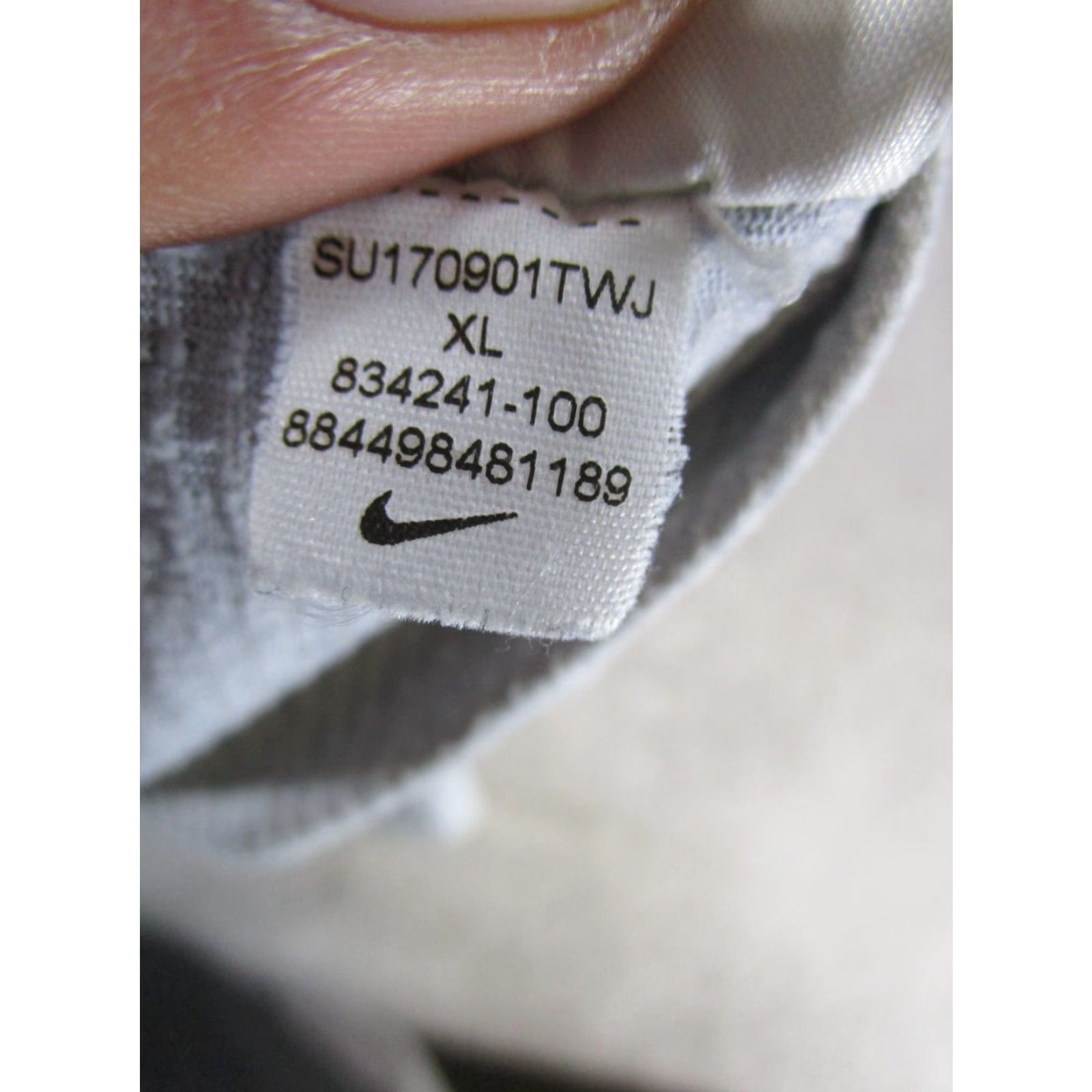 Nike VINTAGE Nike Dri-Fit Running Shirt Mens XL Gray Short Sleeve Activewear Size US XL / EU 56 / 4 - 5 Thumbnail