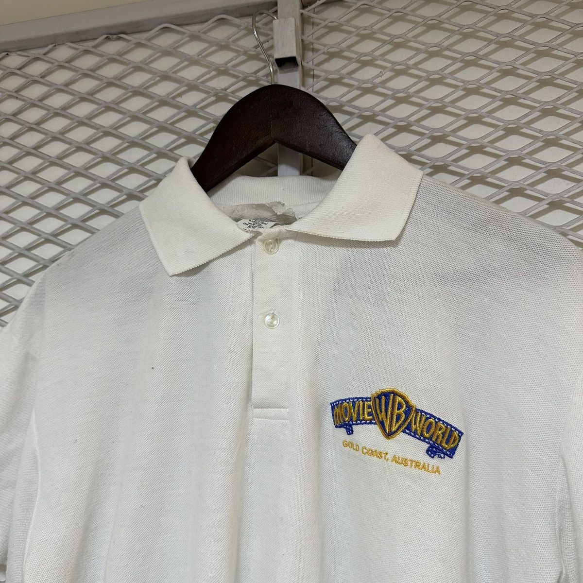 Warner Bros Vintage ©1991 Warner Bross Poloshirt Size US L / EU 52-54 / 3 - 2 Thumbnail