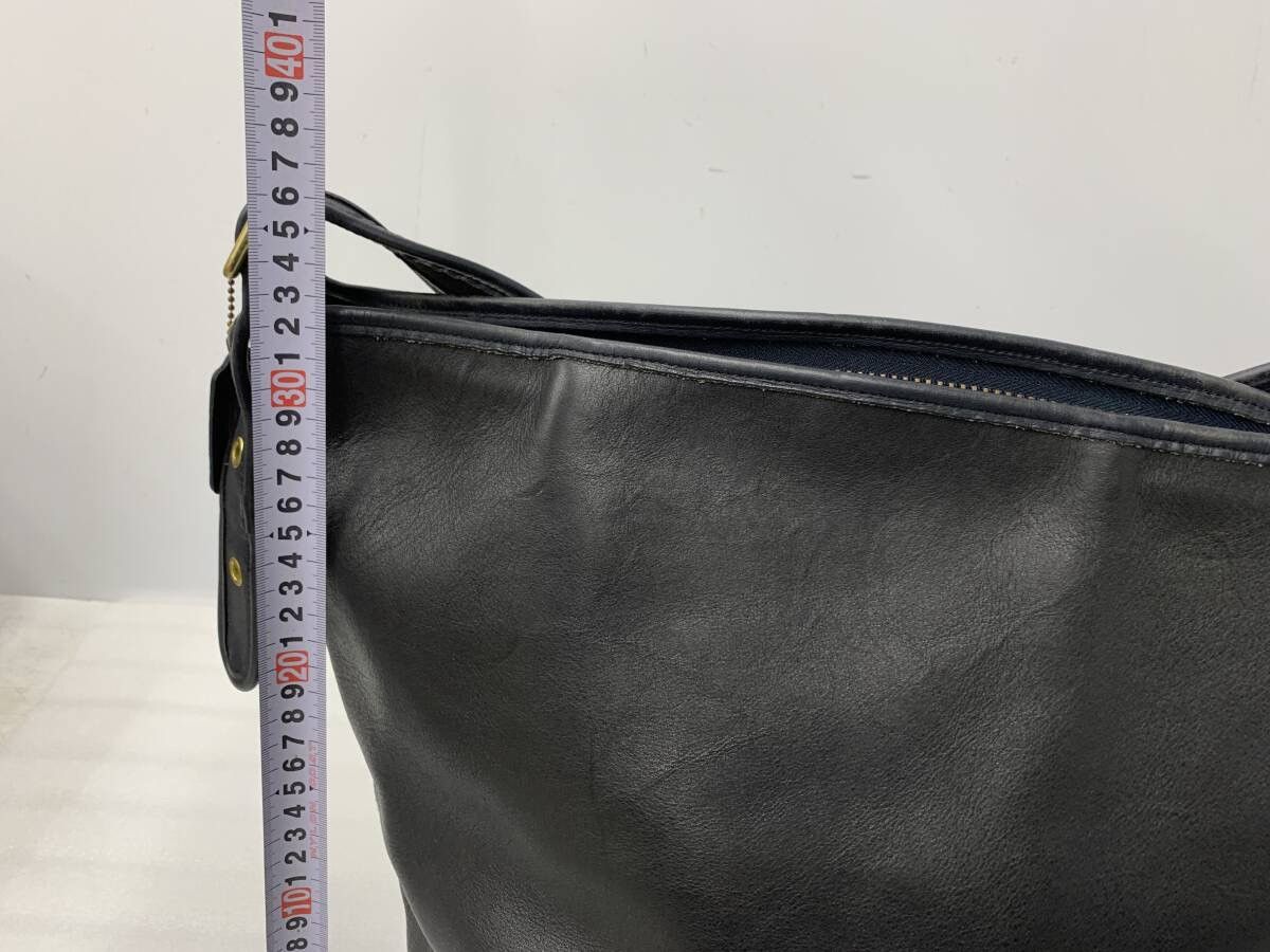 Coach Vintage Black COACH Duffle Sack Bag (No. J5D-9085) Size ONE SIZE - 7 Thumbnail