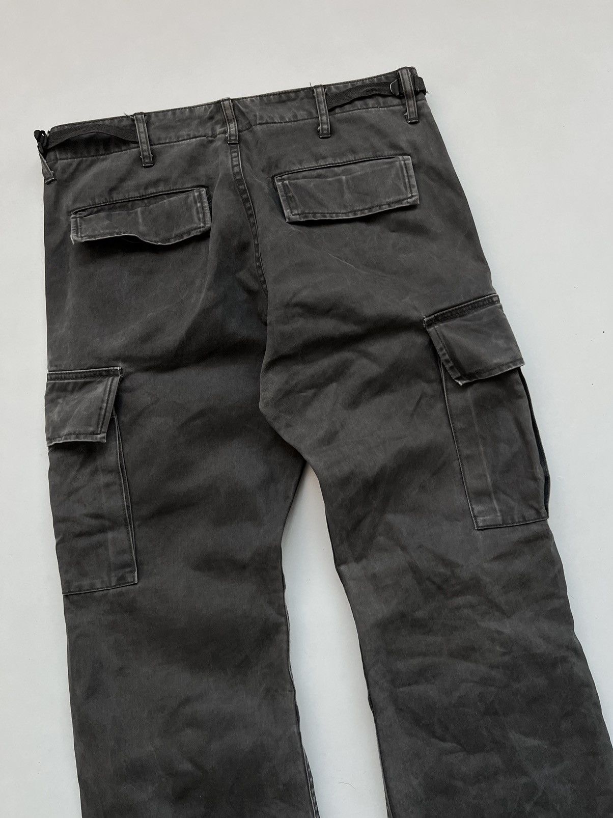 Attachment 🔥Attachment Kazuyuki Kumagai Heavy Twill Canvas Flared Pants Size US 30 / EU 46 - 12 Thumbnail