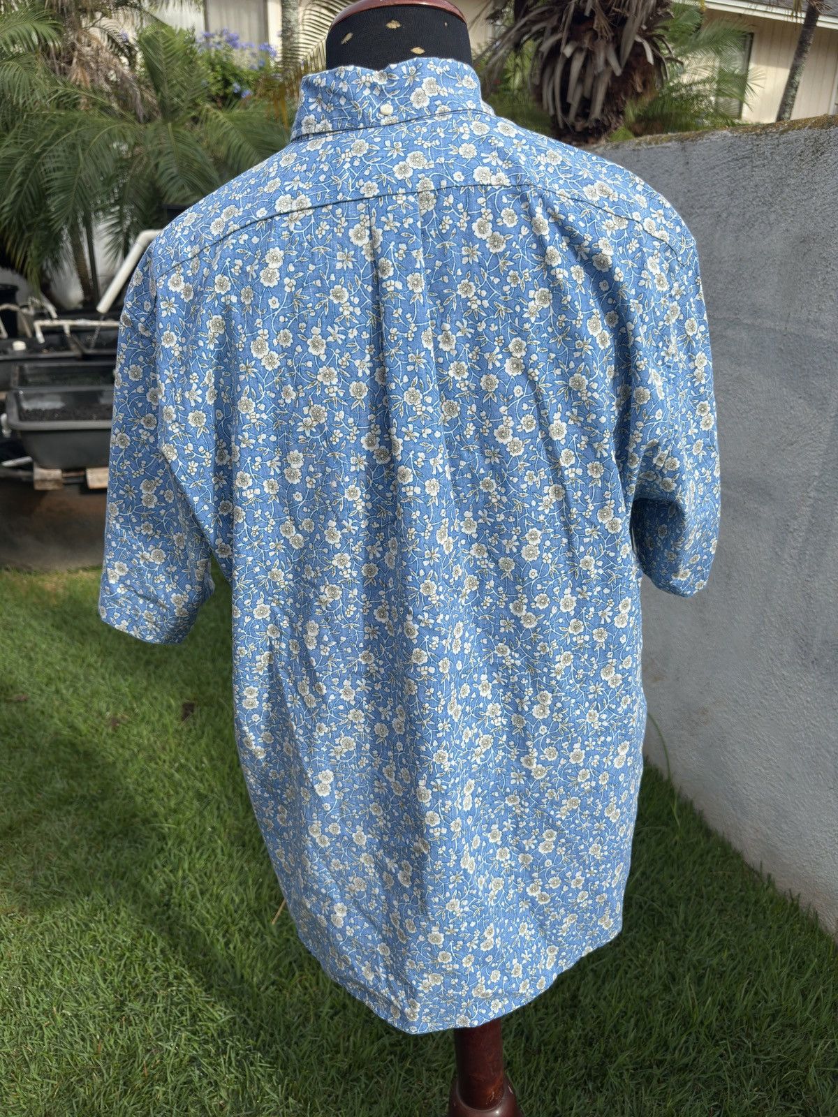 Reyn Spooner PreOwned Reyn Spooner Classic Blue Hawaiian Print Men's XL Size US XL / EU 56 / 4 - 2 Thumbnail
