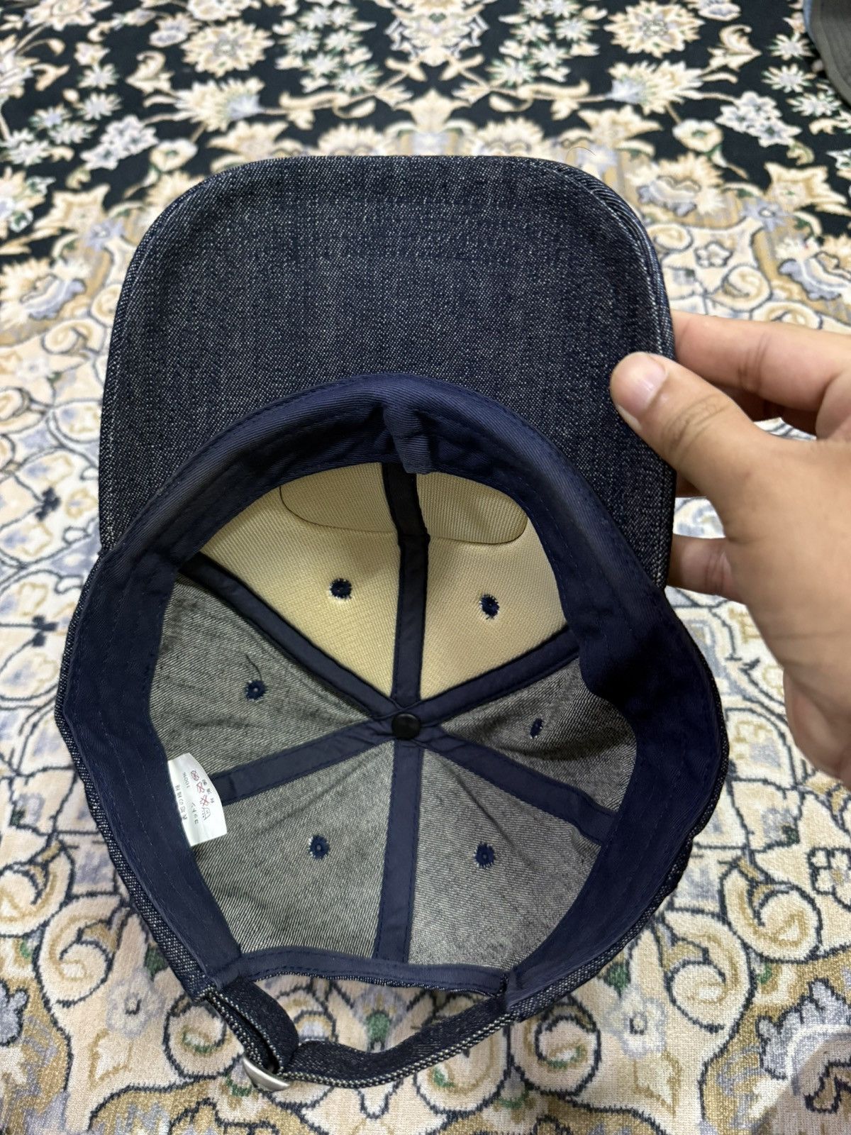 Studio D'Artisan Studio d'artisan denim cap Size ONE SIZE - 6 Thumbnail