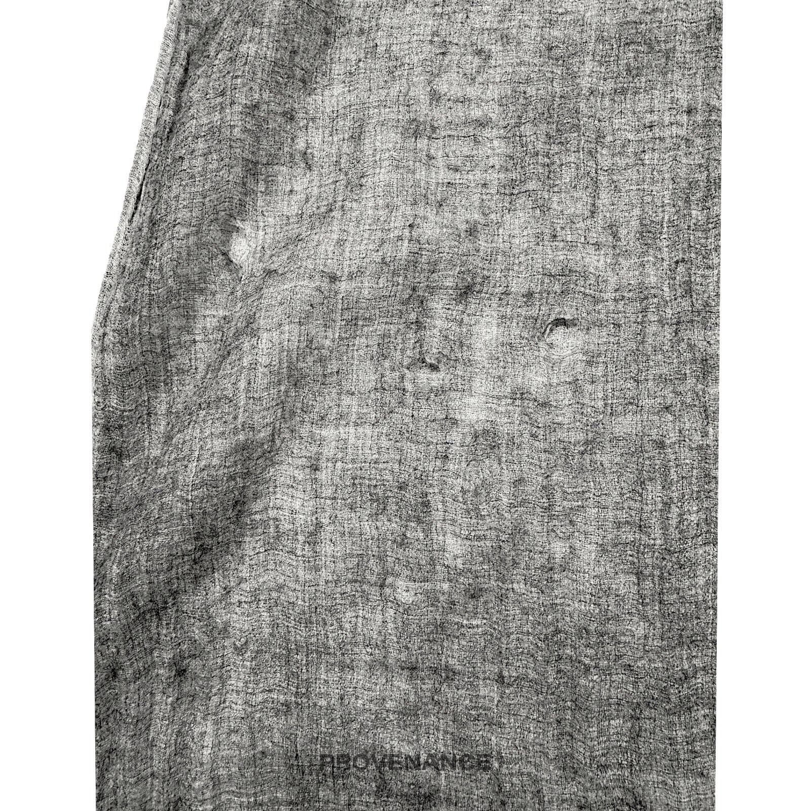 Brunello Cucinelli 🔴 Brunello Cucinelli Two-Tone Cashmere Sheer Scarf Grey Size ONE SIZE - 7 Thumbnail