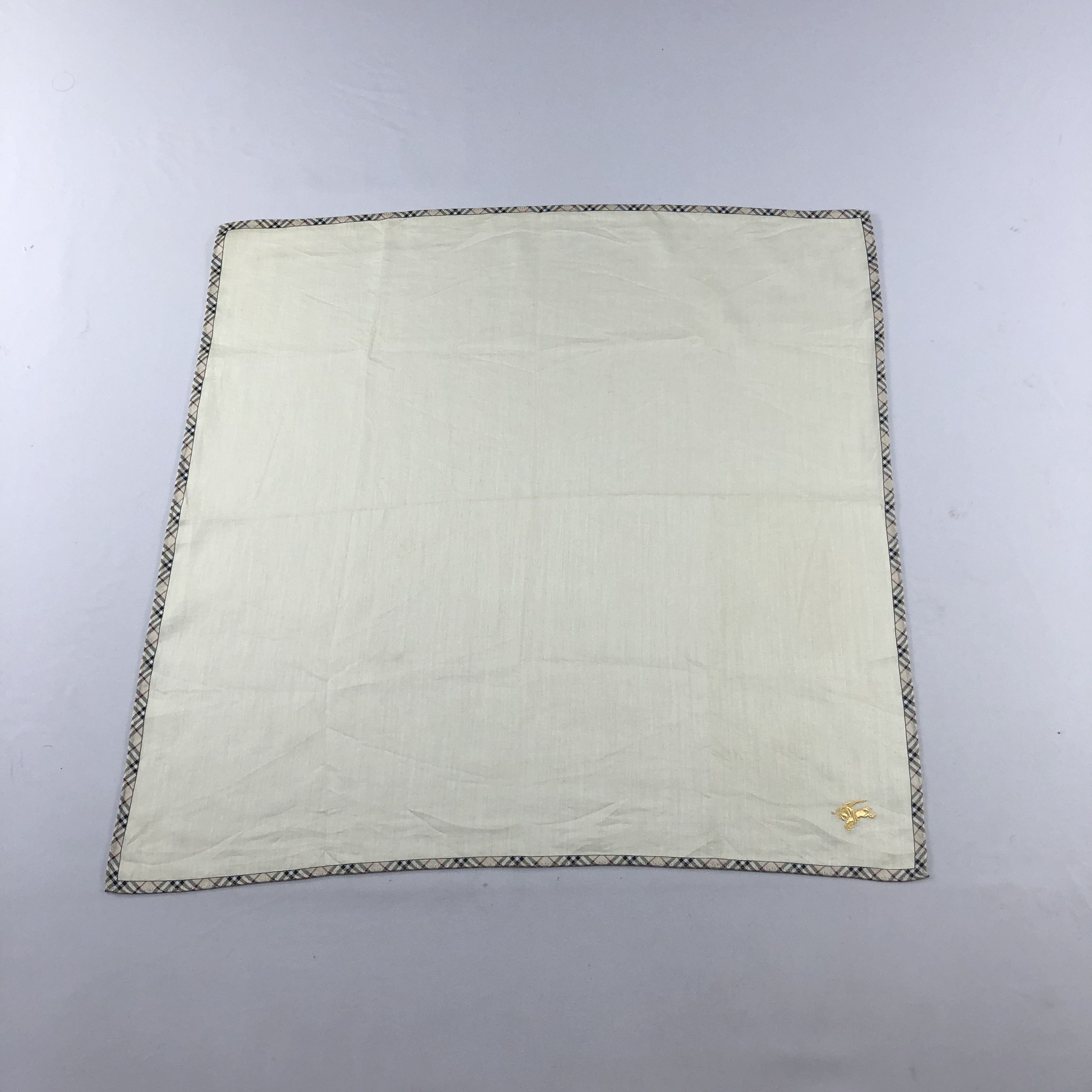 Burberry Burberry Handkerchief Neckerchief Bandana H3101 Size ONE SIZE - 1 Thumbnail