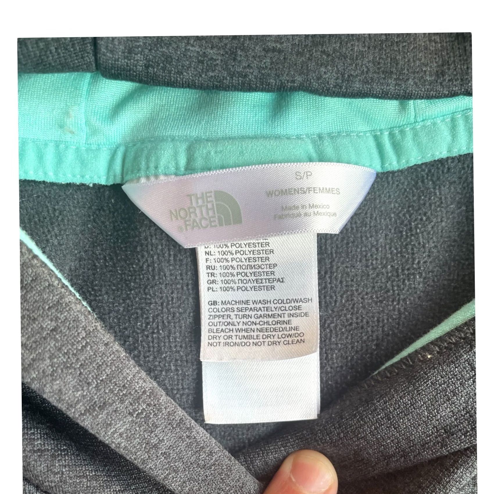The North Face The North Face Hooded Pullover Sweater Hoodie Gray Women's Sz Small Sweatshirt Size S / US 4 / IT 40 - 5 Thumbnail