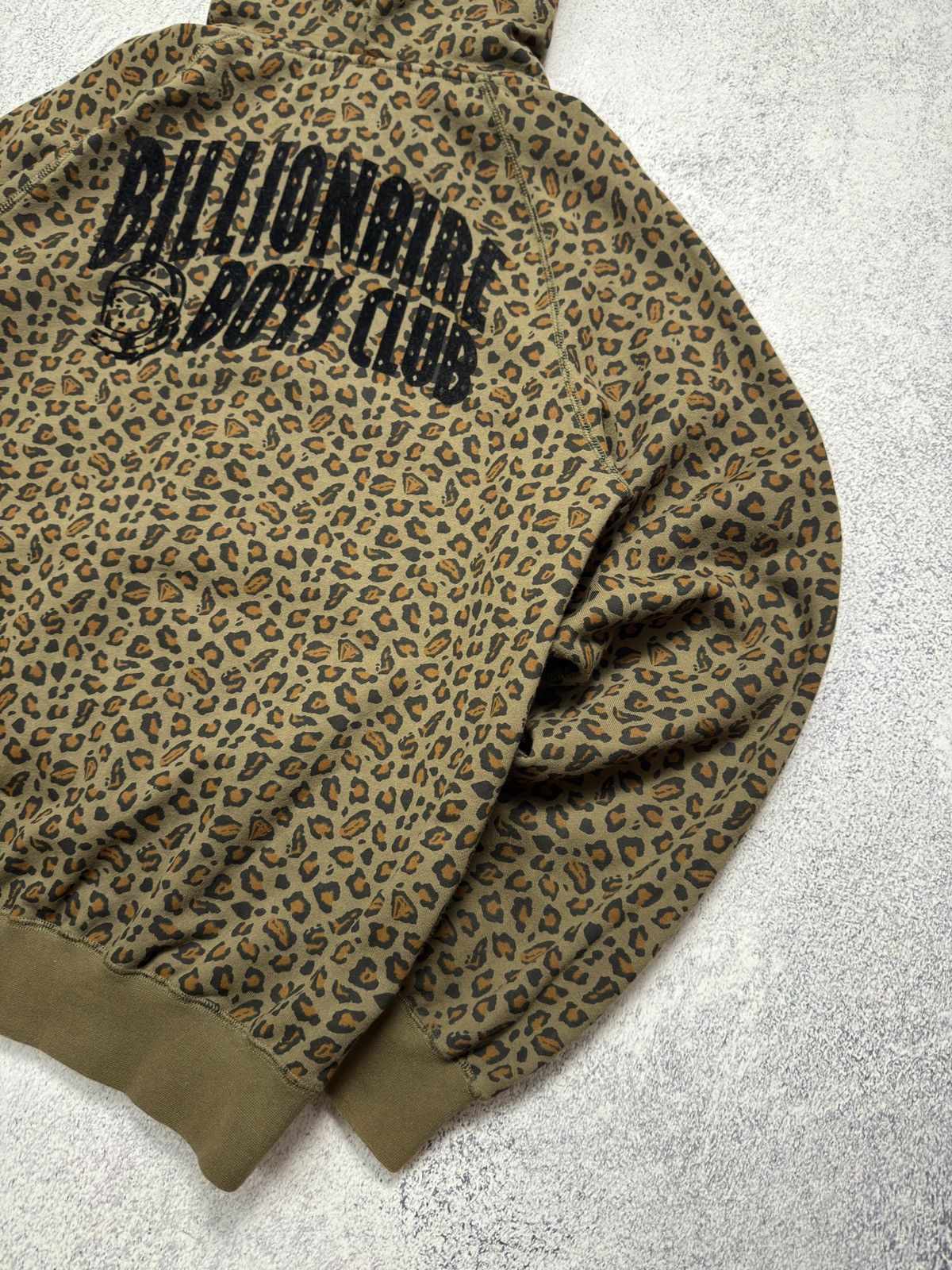 Billionaire Boys Club Billionaire Boys Club Leopard Print Full Zip Up Hoodie Size US M / EU 48-50 / 2 - 13 Thumbnail