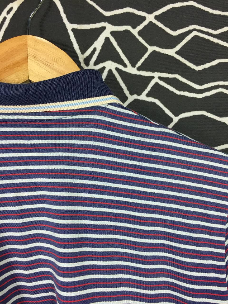 Alfred Dunhill × Vintage Vtg Retro Dunhill Single Pocket Stitch Polo Tee Size US M / EU 48-50 / 2 - 12 Thumbnail