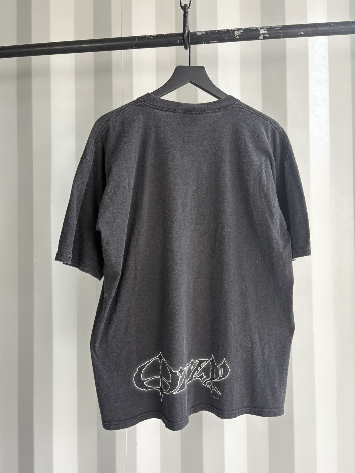 Band Tees Vintage Ozzy Osbourne Shirt Thrashed Faded Grunge Size US XL / EU 56 / 4 - 3 Thumbnail