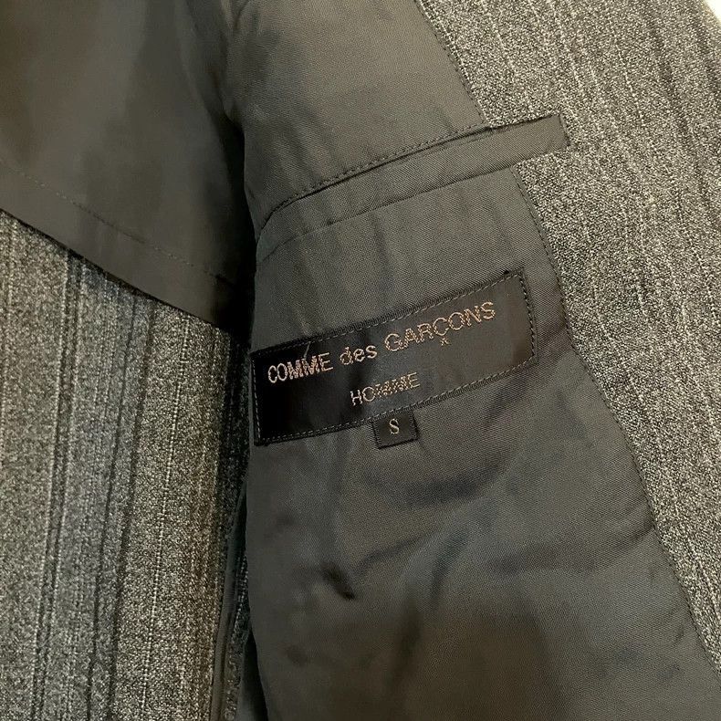 COMME des GARÇONS Wool Suit Jacket in Gray-2505
