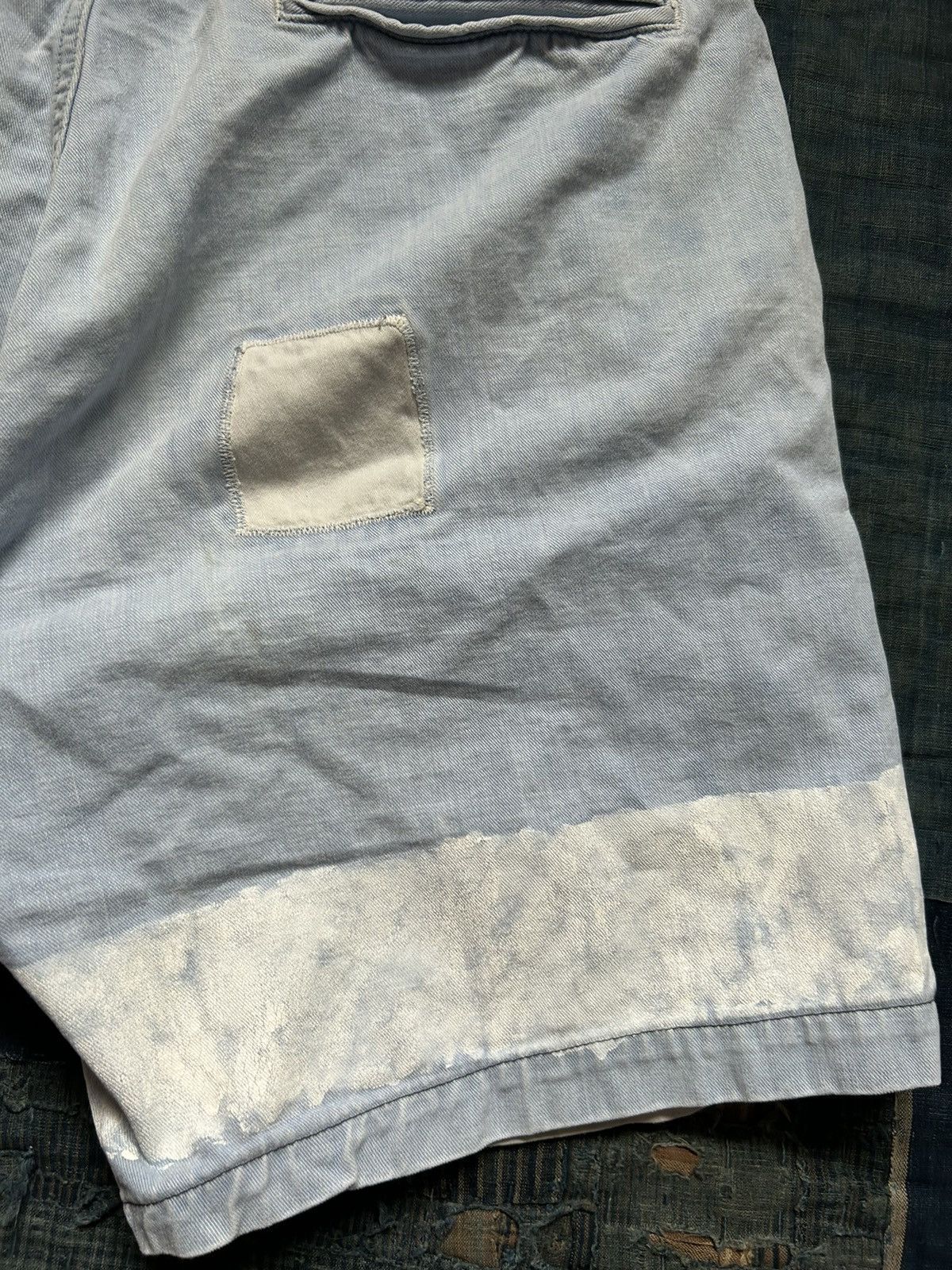 Japanese Brand × Kapital Kapital Legs Kountry Painted Very Rare Short Pants Size US 31 - 8 Thumbnail